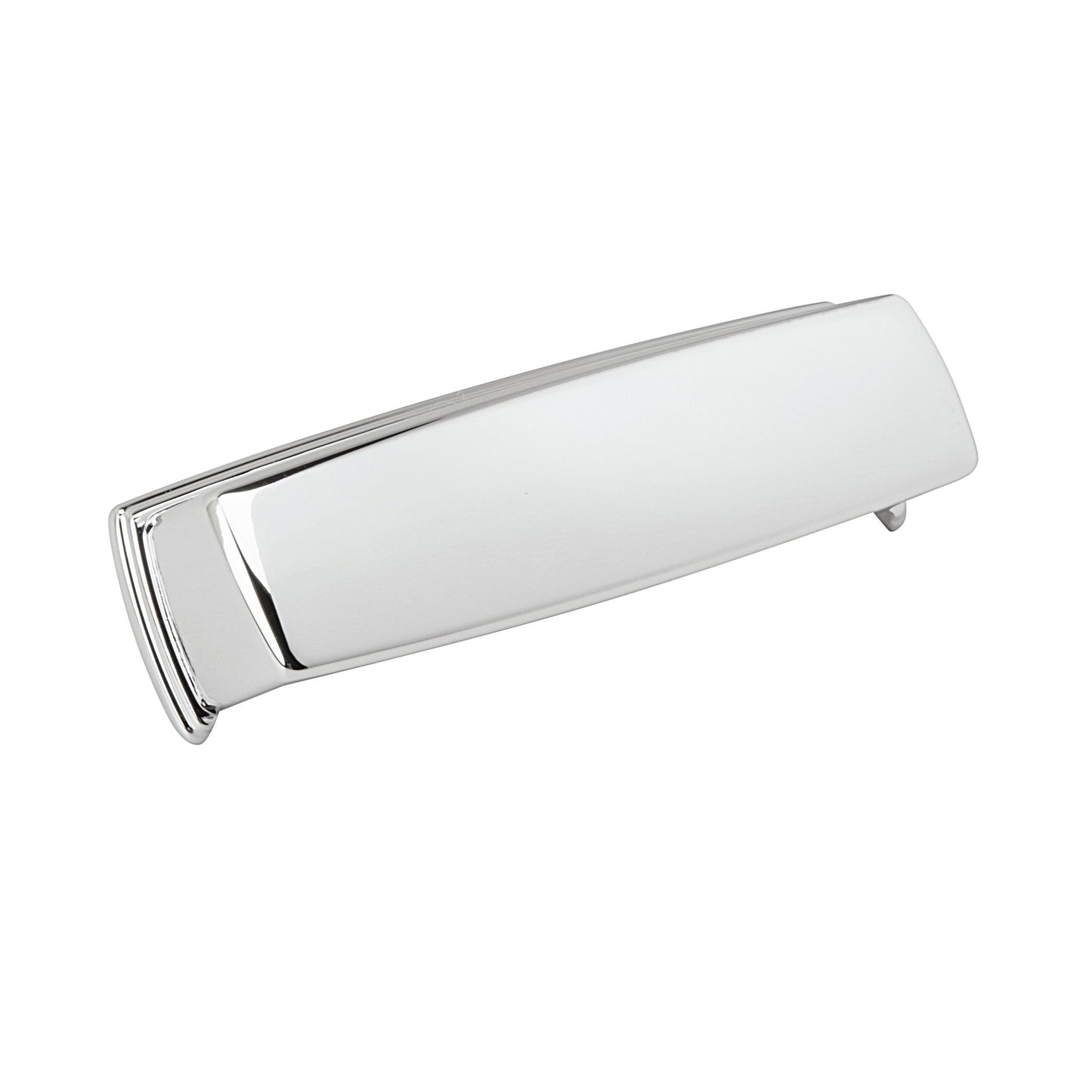 Amerock Kane Cup Pull - 3-3/4 inch (96mm) CTC - Polished Chrome