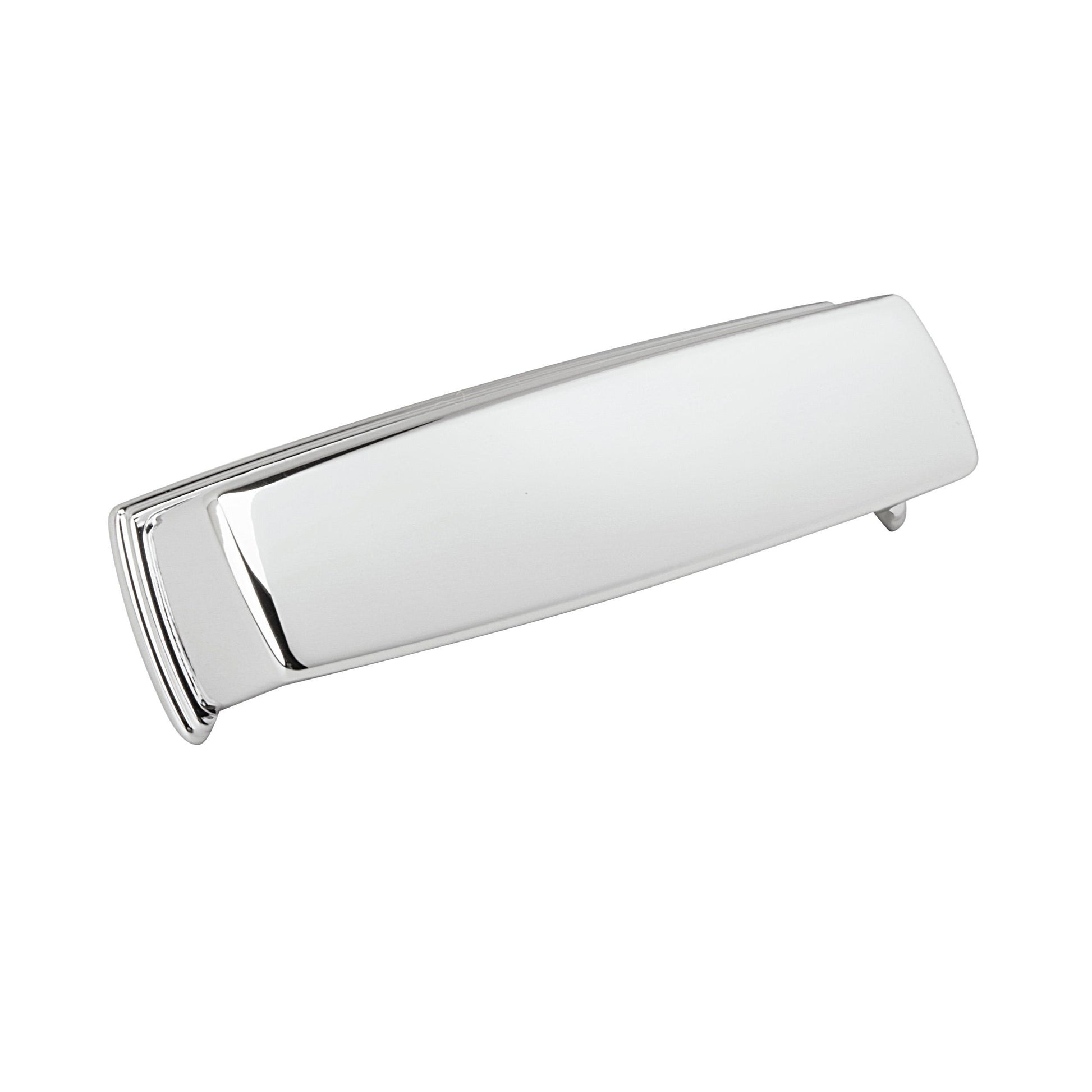Amerock Kane Cup Pull - 3-3/4 inch (96mm) CTC - Polished Chrome