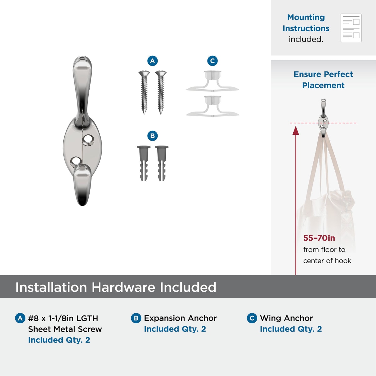 Amerock Noble Decorative Hook