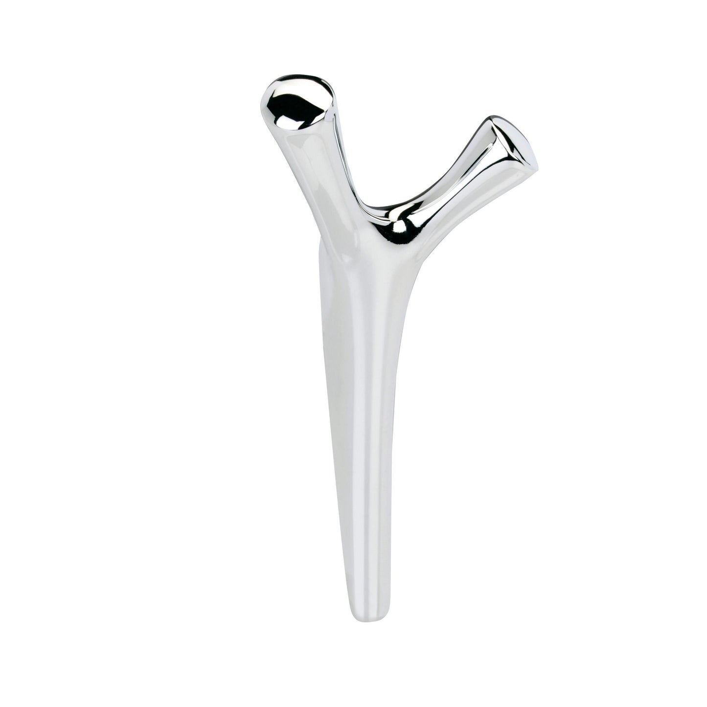 Amerock Kodiak Decorative Hook - Double Prong - Polished Chrome