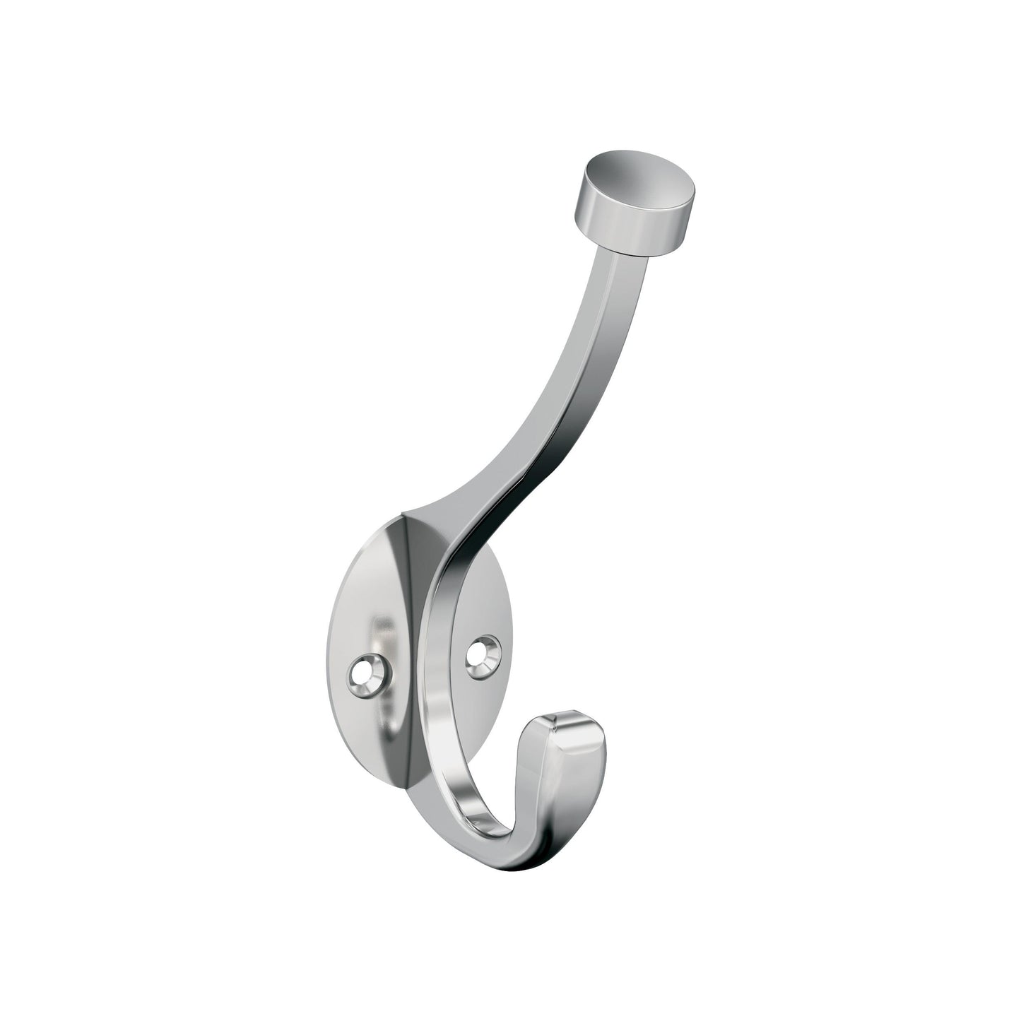 Amerock Adare Decorative Hook - Double Prong - Polished Chrome