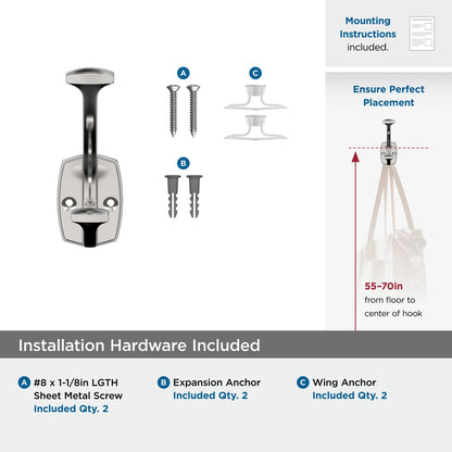 Amerock Vicinity Decorative Hook