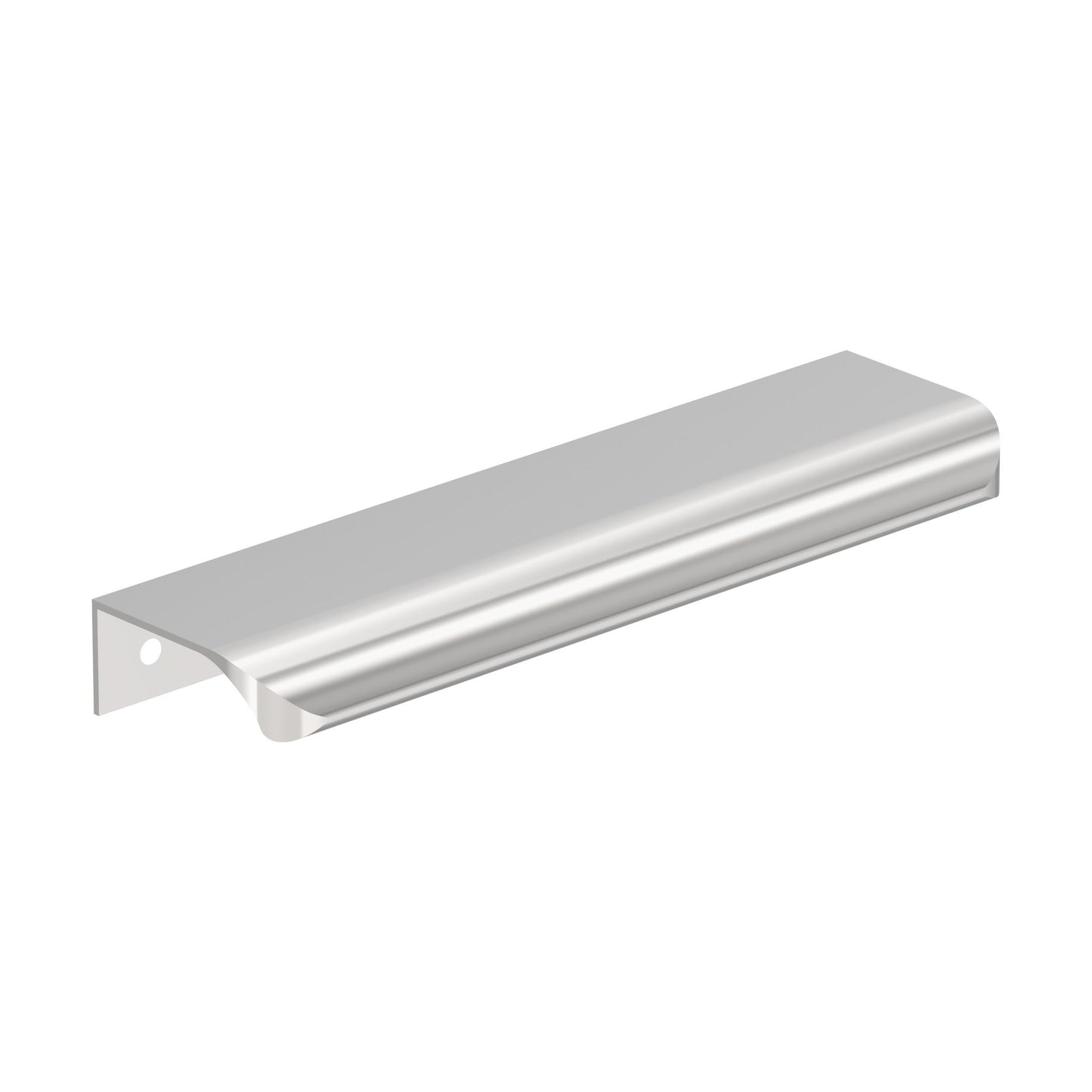 Amerock Streamline Tab Edge Pull - 6 inch (152mm) Length - Polished Chrome