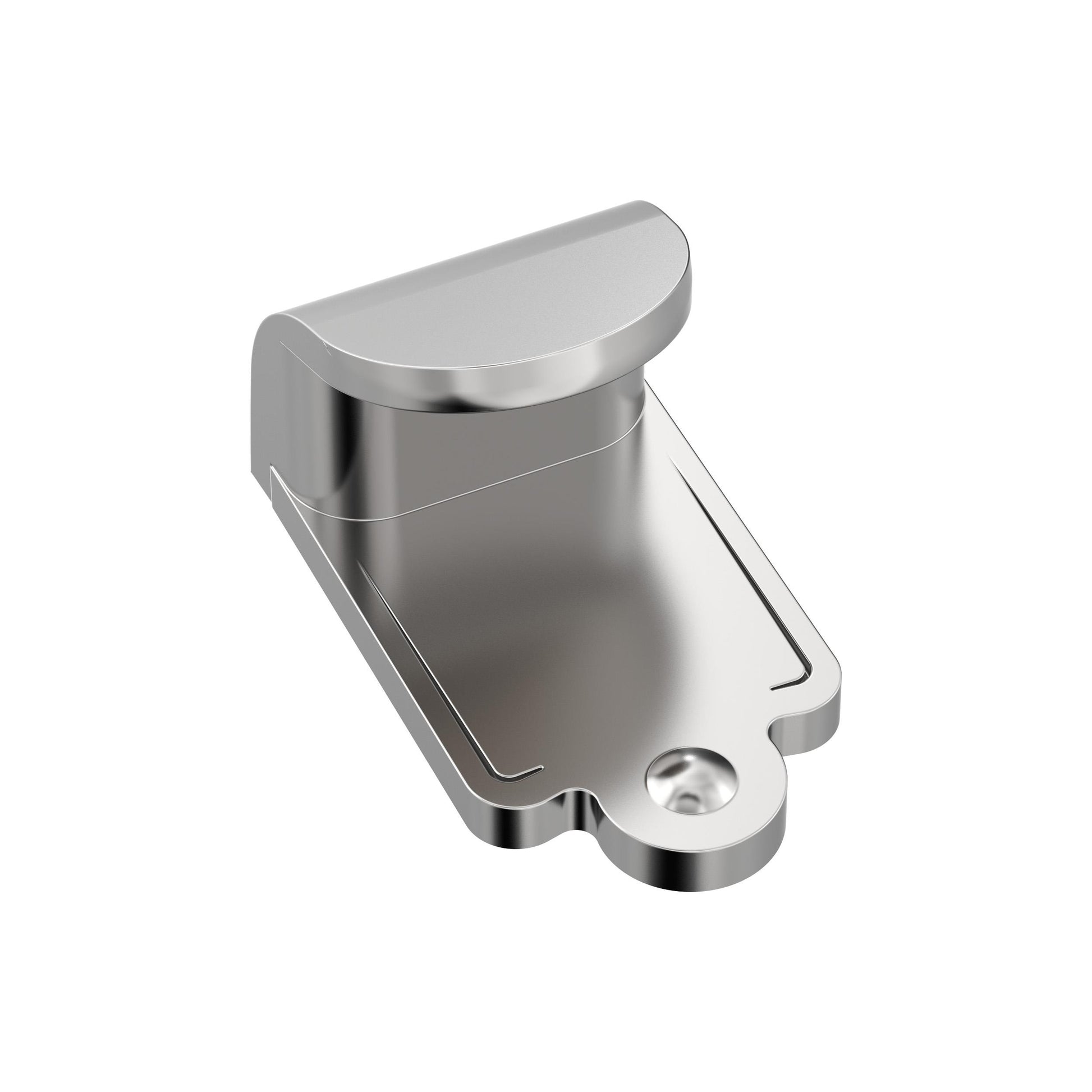 Amerock Inspirations Finger Pull - 1-7/8 inch (48mm) Length - Polished Chrome