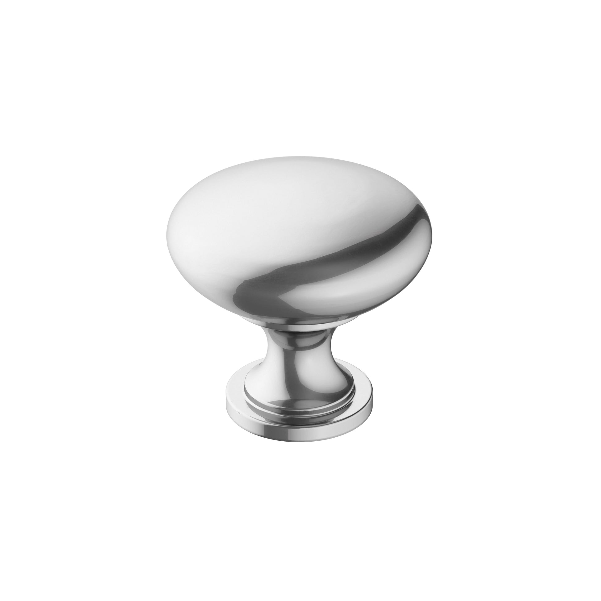 Amerock Era Knob - 1-1/4 inch (32mm) Diameter - Polished Chrome