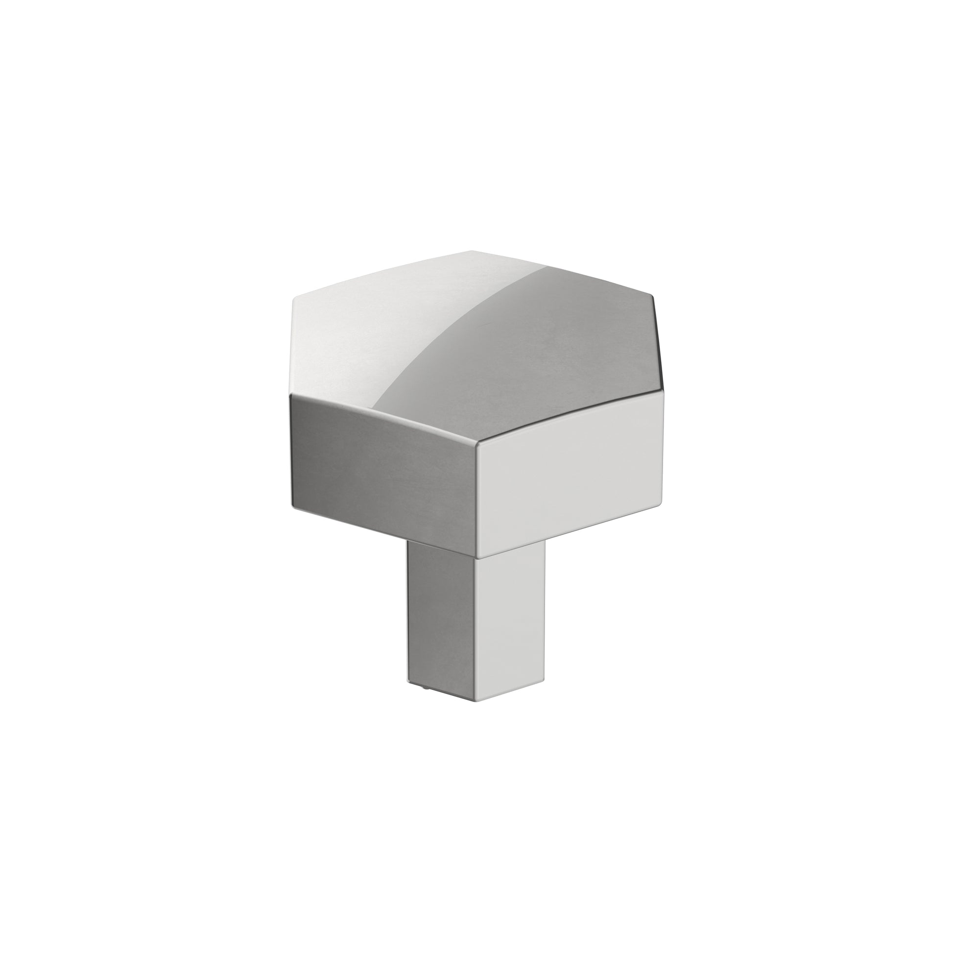 Amerock Caliber Knob - 1-1/4 inch (32mm) Diameter - Polished Chrome
