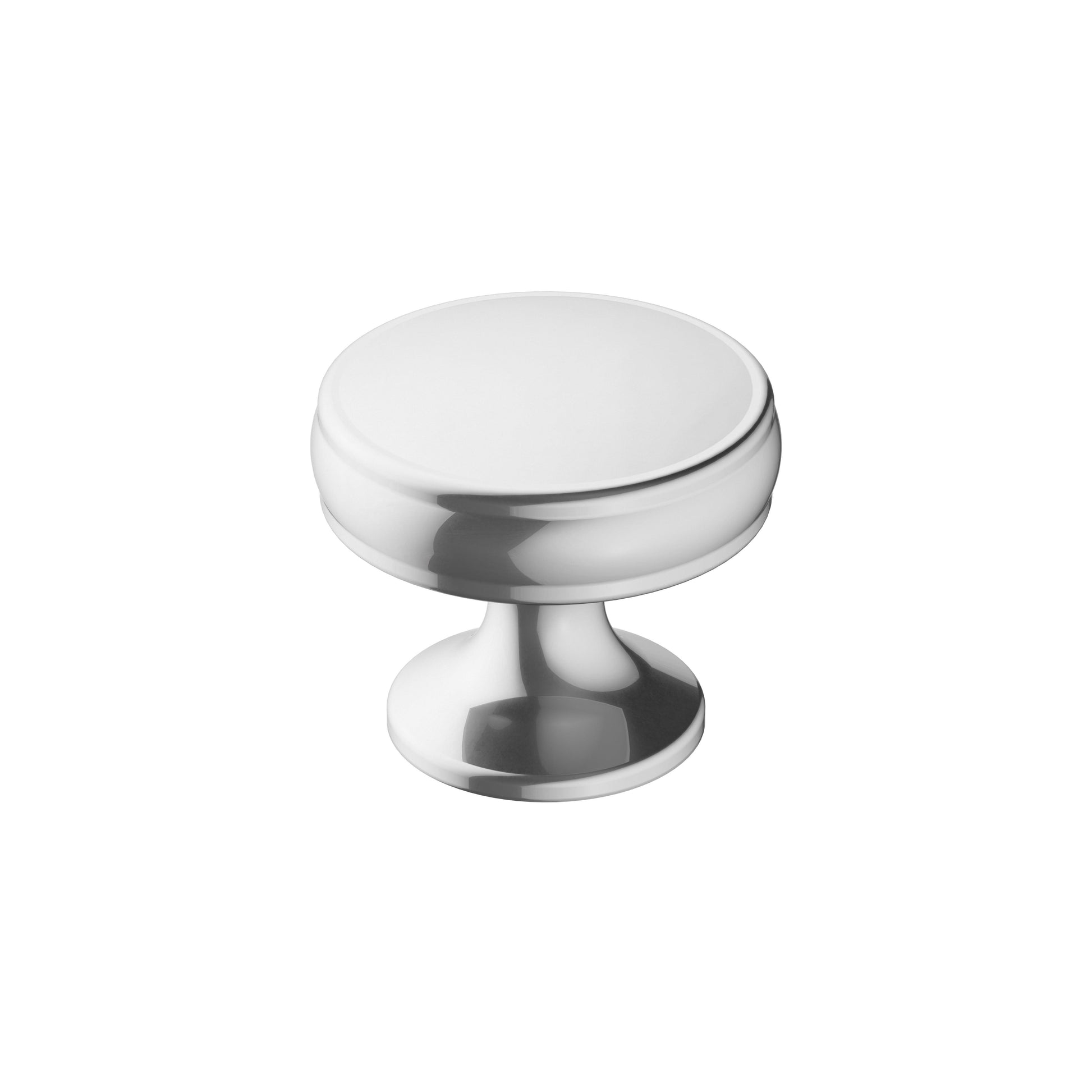 Amerock Renown Knob - 1-1/4 inch (32mm) Diameter - Polished Chrome