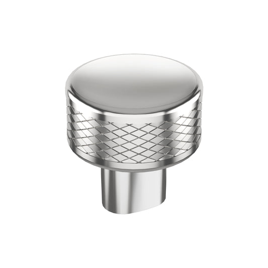 Amerock Bronx Knob - 1-1/4 inch (32mm) Diameter - Polished Chrome