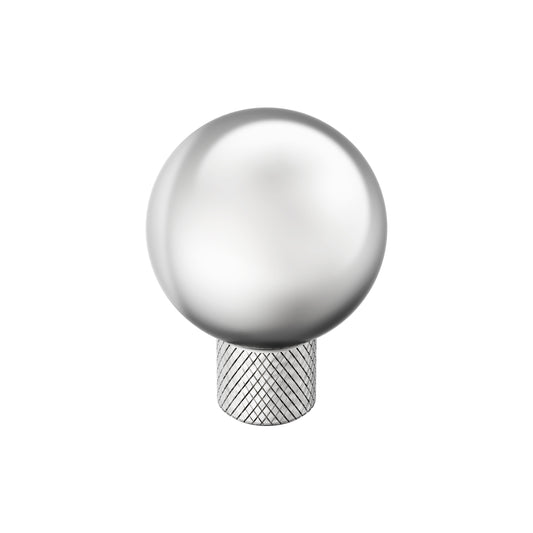 Amerock Collet Knob - 1-1/8 inch (29mm) Diameter - Polished Chrome