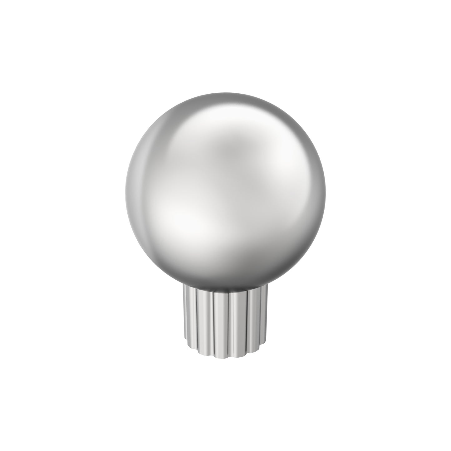 Amerock Cowrie Knob - 1-1/8 inch (29mm) Diameter - Polished Chrome
