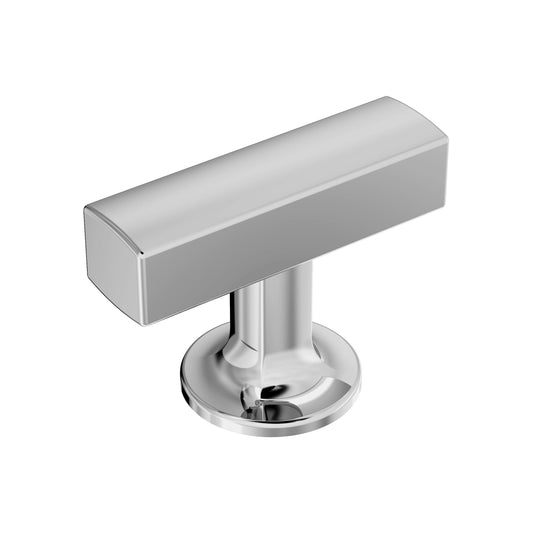 Amerock Everett Knob - 1-3/4 inch (44mm) Length - Polished Chrome