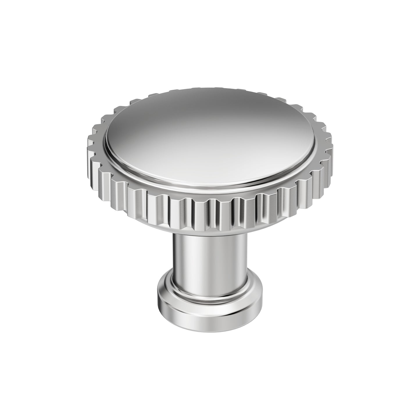 Amerock Farewind Knob - 1-1/4 inch (32mm) Diameter - Polished Chrome