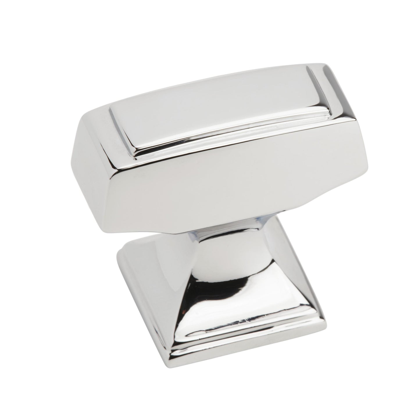 Amerock Mulholland Knob - 1-1/4 inch (32mm) Length - Polished Chrome
