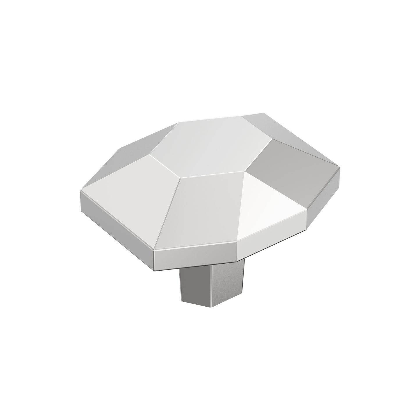 Amerock St. Vincent Knob - 1-5/8 inch (41mm) Length - Polished Chrome