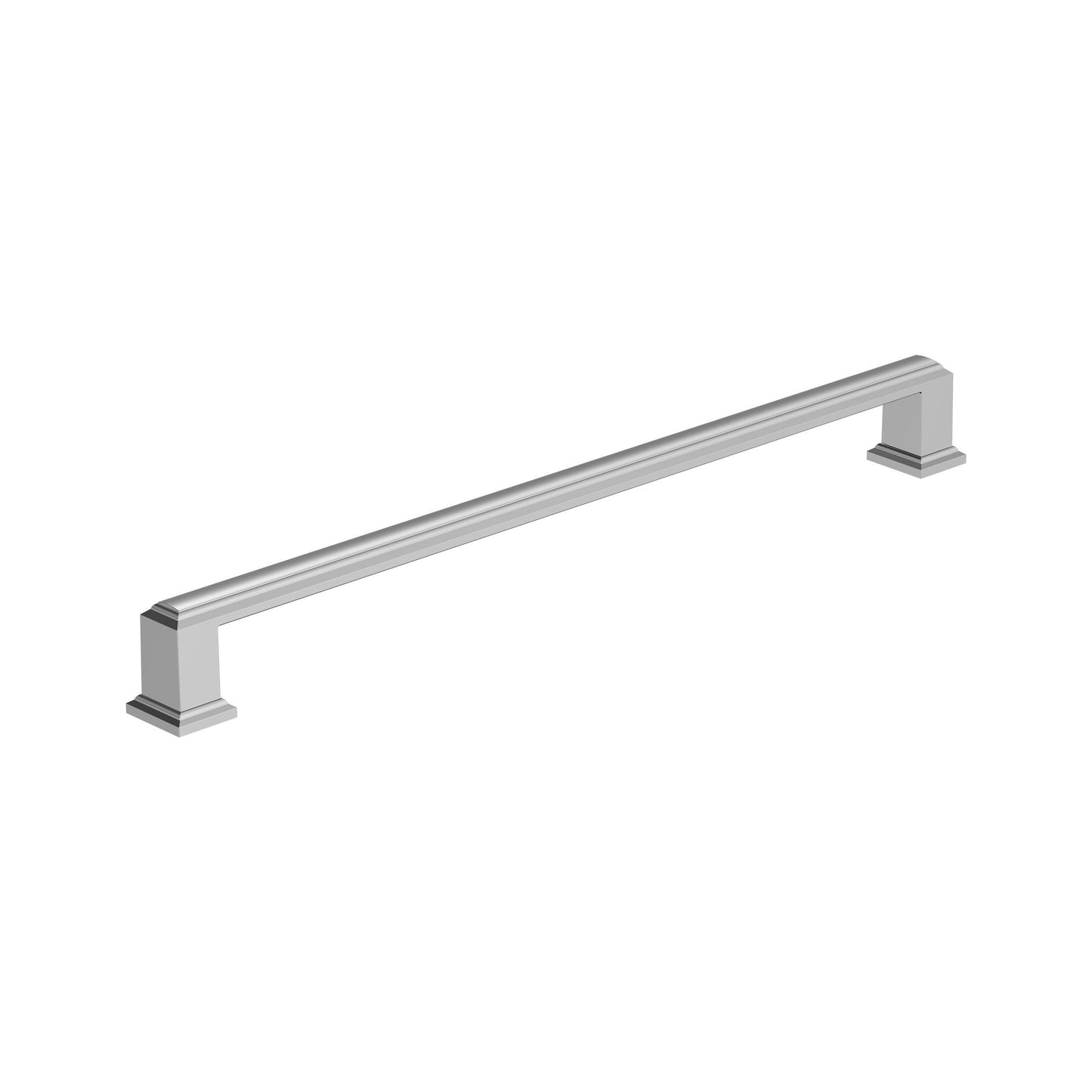 Amerock Appoint Pull - 10-1/16 inch (256mm) CTC - Polished Chrome
