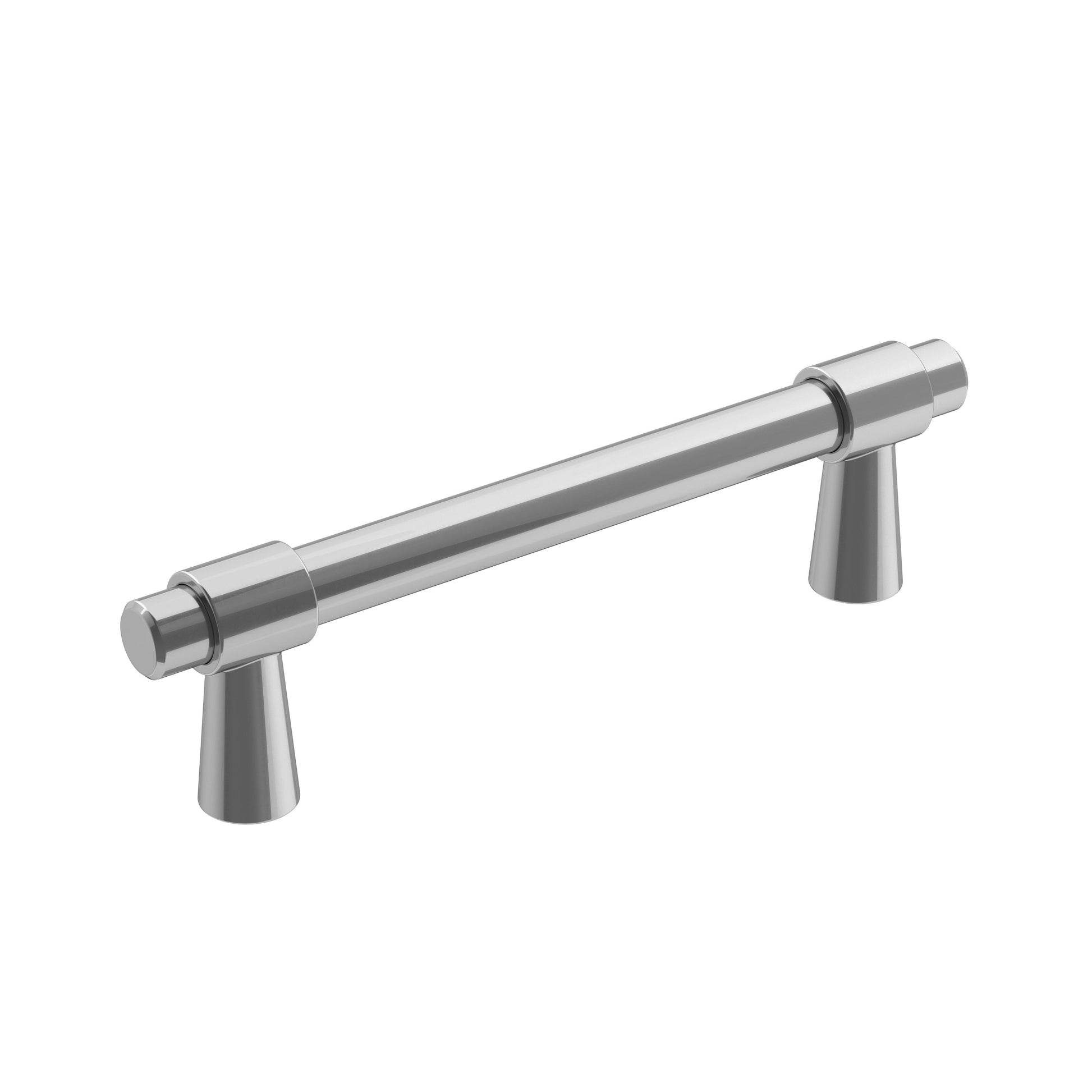 Amerock Destine Pull - 3-3/4 inch (96mm) CTC - Polished Chrome