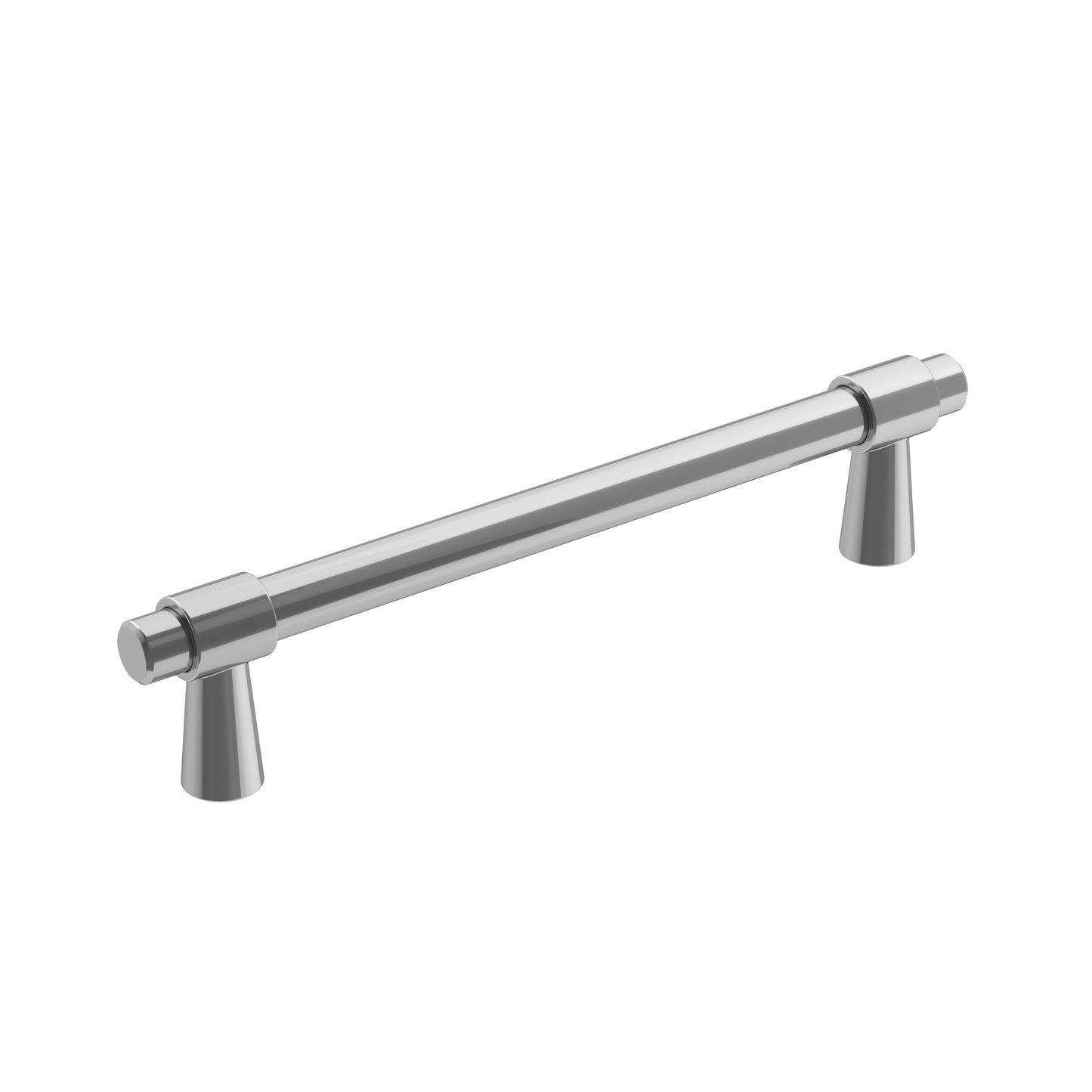 Amerock Destine Pull - 5-1/16 inch (128mm) CTC - Polished Chrome
