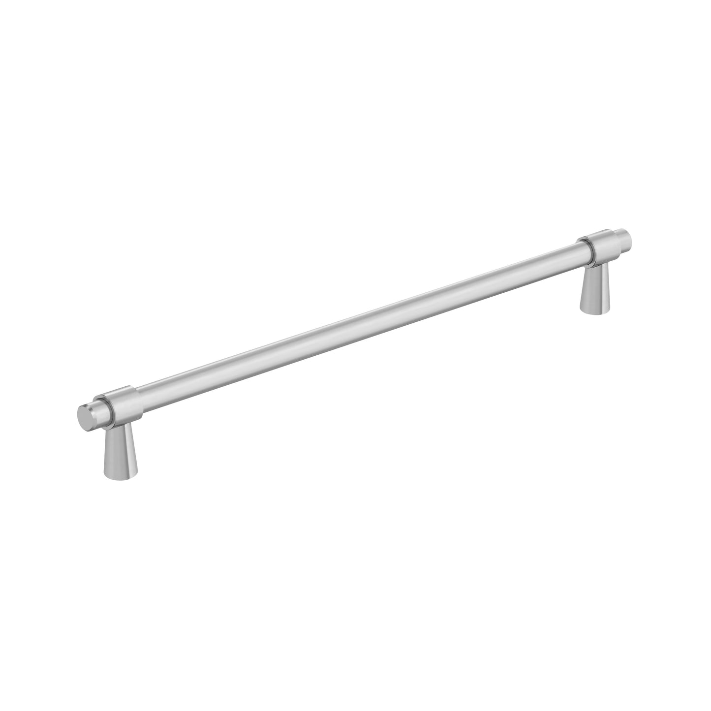 Amerock Destine Pull - 8-13/16 inch (224mm) CTC - Polished Chrome