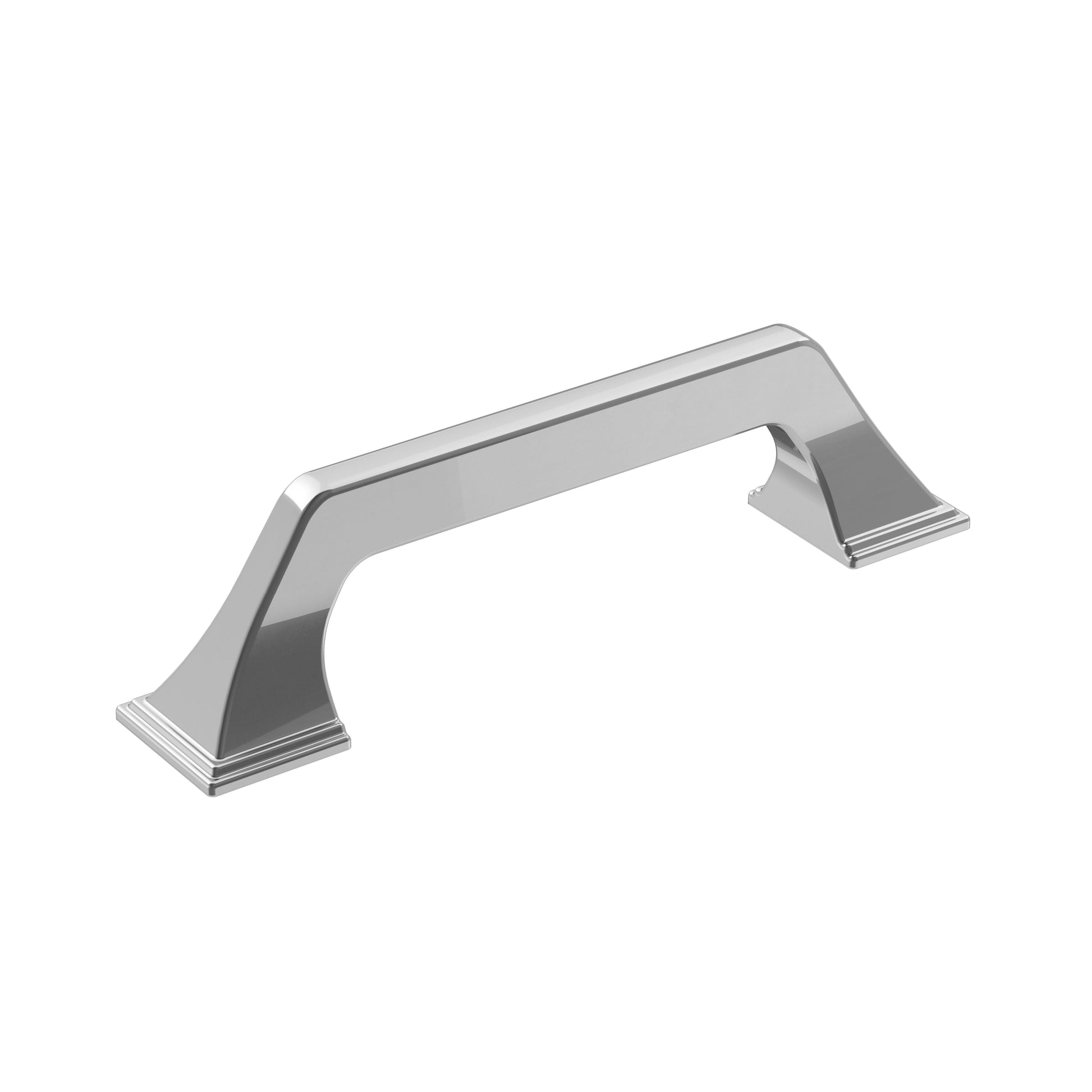 Amerock Exceed Pull - 3-3/4 inch (96mm) CTC - Polished Chrome