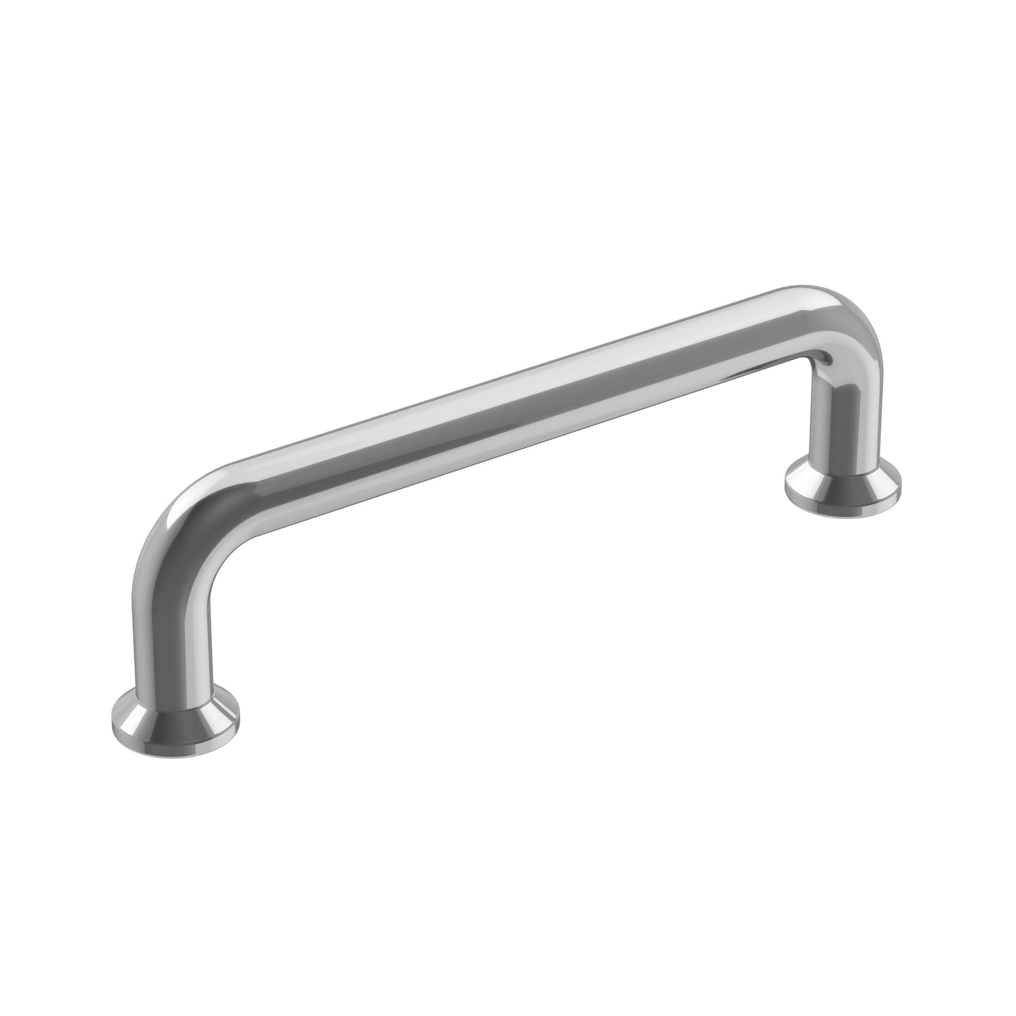 Amerock Factor Pull - 3-3/4 inch (96mm) CTC - Polished Chrome