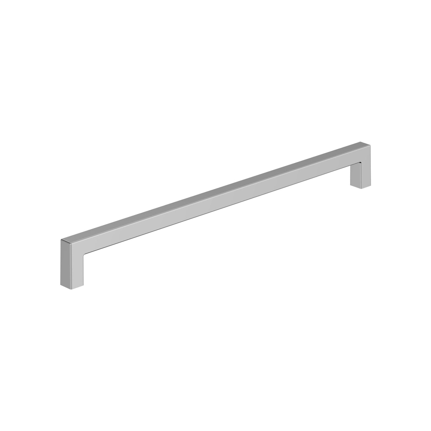 Amerock Monument Pull - 10-1/16 inch (256mm) CTC - Polished Chrome