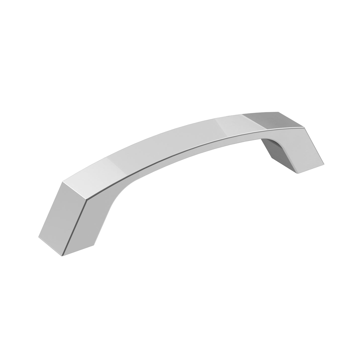 Amerock Premise Pull - 3-3/4 inch (96mm) CTC - Polished Chrome