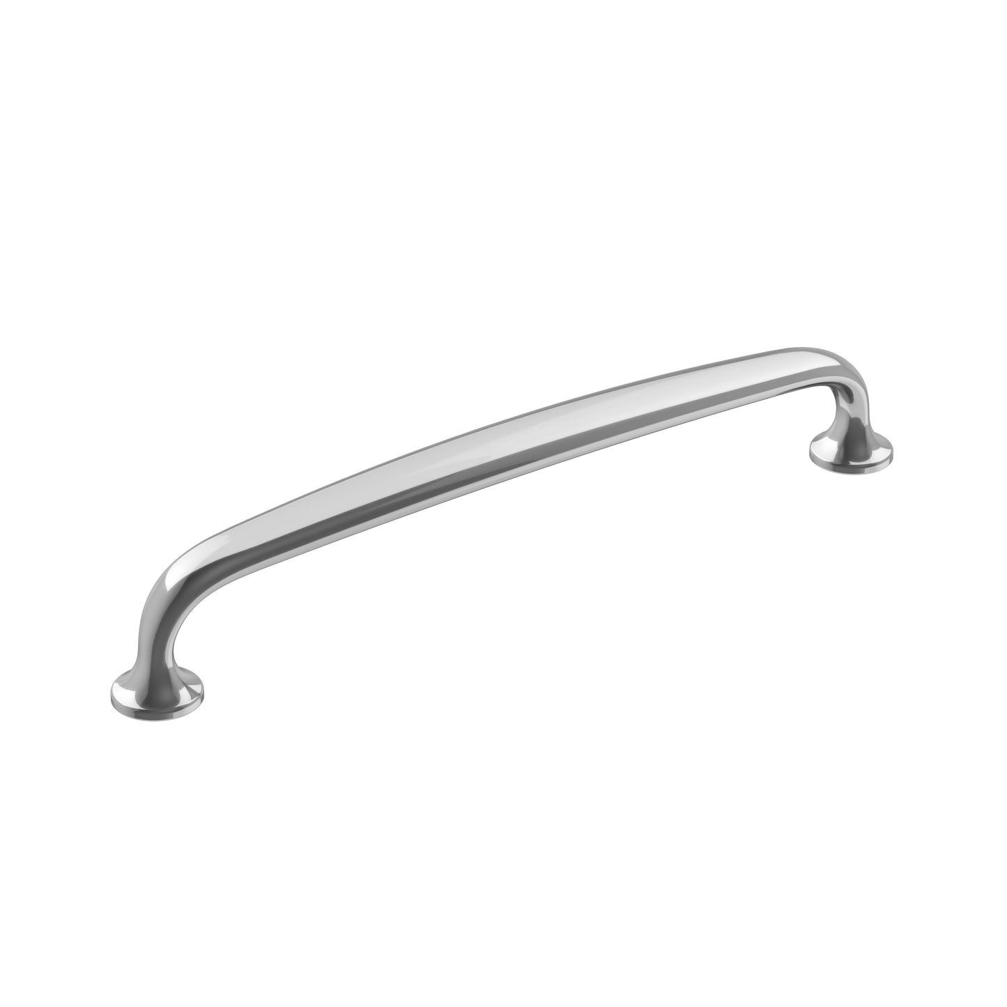 Amerock Renown Pull - 6-5/16 inch (160mm) CTC - Polished Chrome
