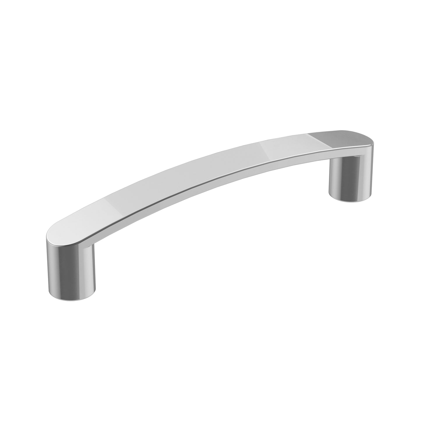 Amerock Rift Pull - 3-3/4 inch (96mm) CTC - Polished Chrome