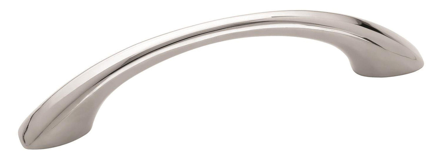 Amerock Vaile Pull - 3-3/4 inch (96mm) CTC - Polished Chrome