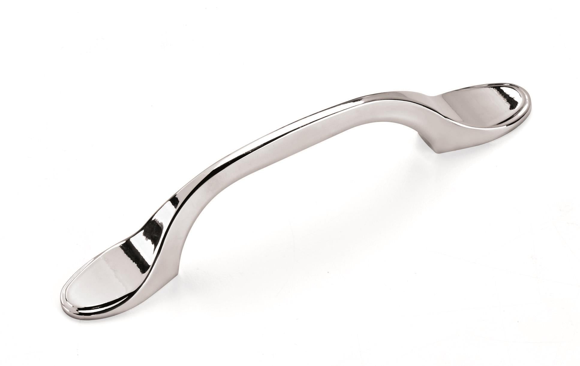 Amerock Ravino Pull - 3 inch (76mm) CTC - Polished Chrome
