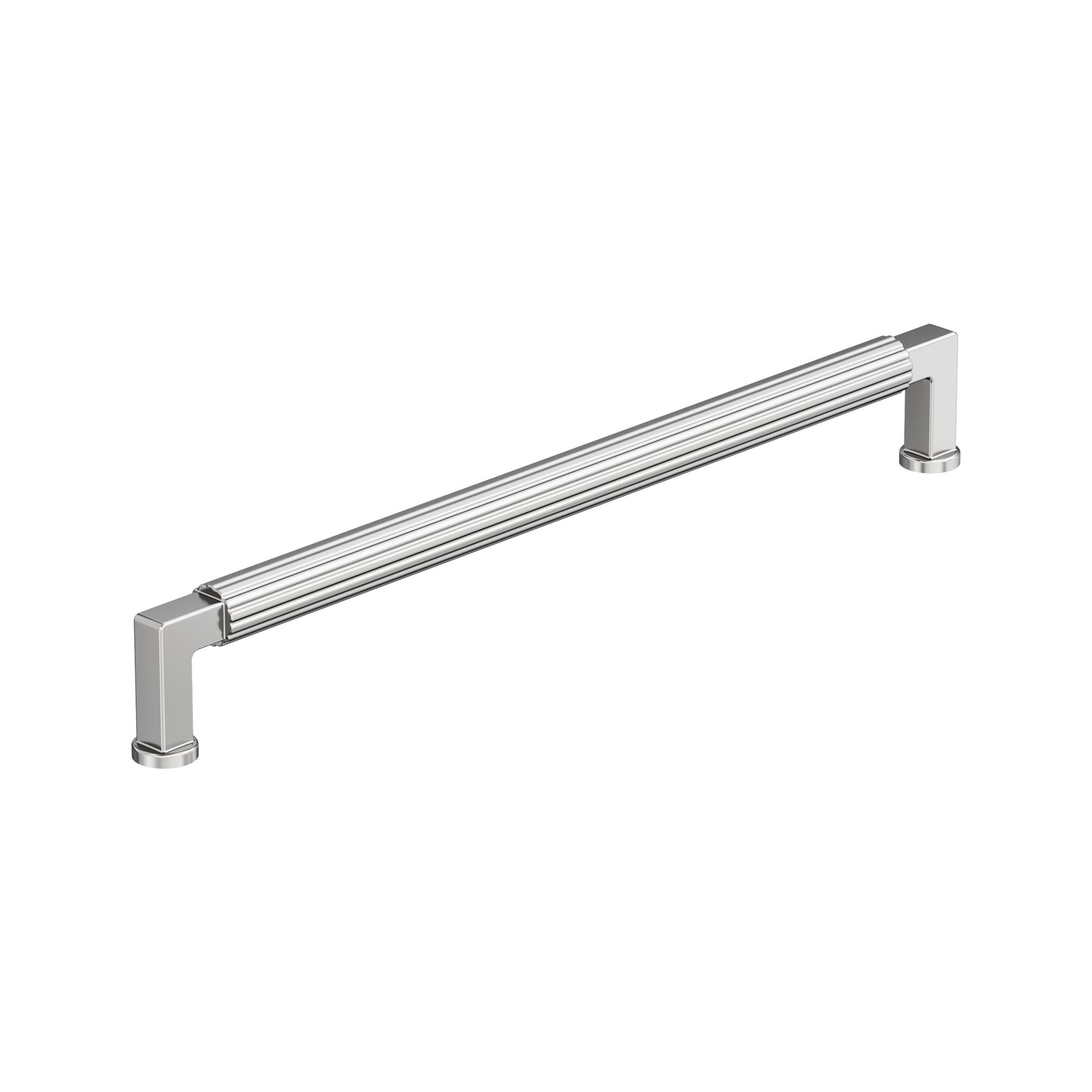 Amerock Ballard Pull - 10-1/16 inch (256mm) CTC - Polished Chrome