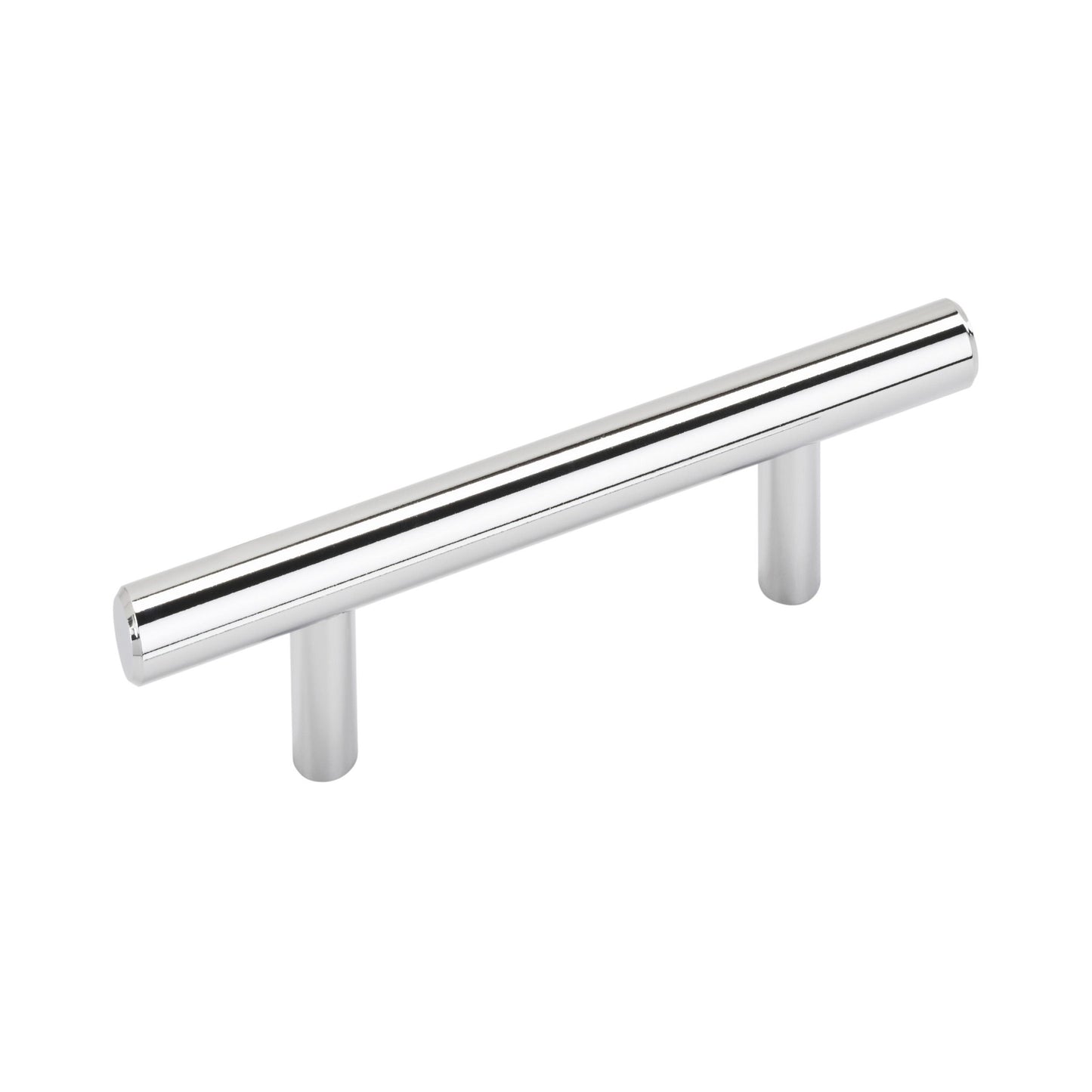 Amerock Bar Pulls Pull - 3 inch (76mm) CTC - Polished Chrome