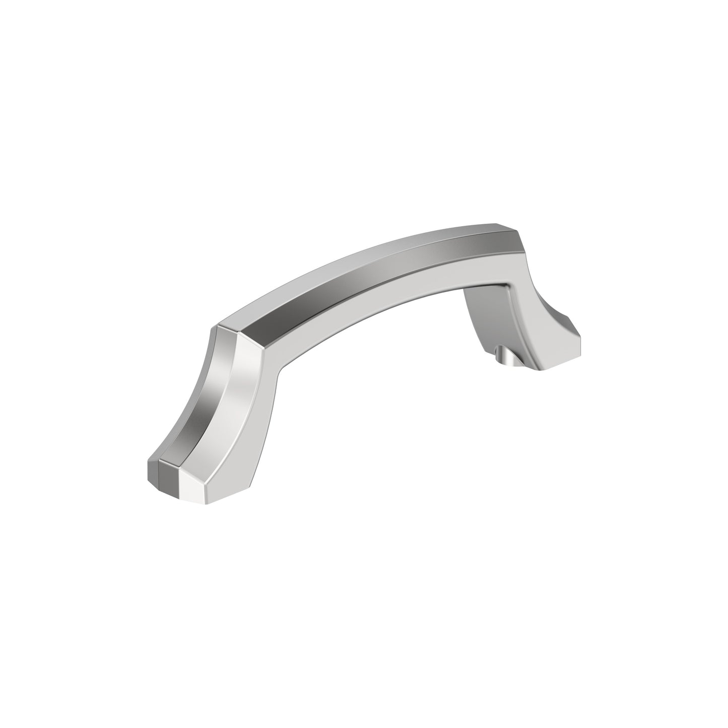 Amerock Bellamy Pull - 3 inch (76mm) CTC - Polished Chrome