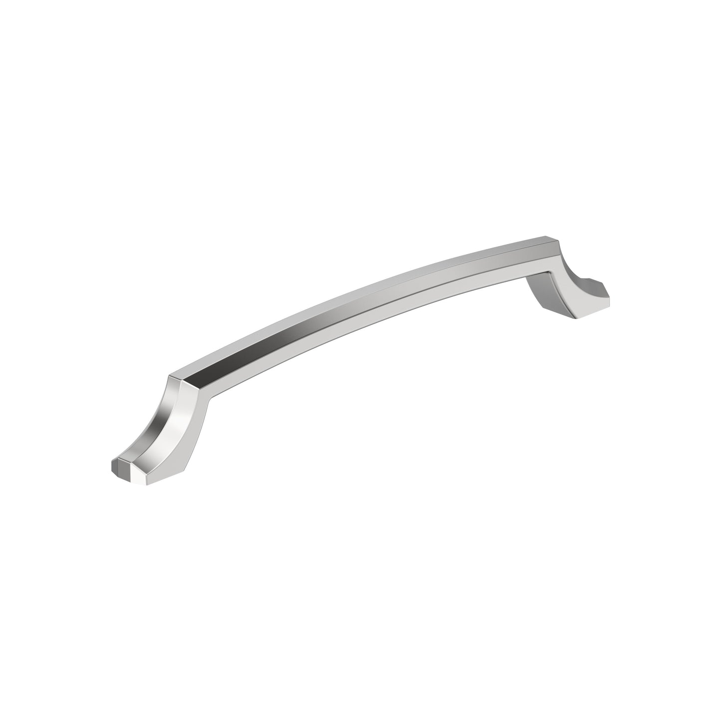 Amerock Bellamy Pull - 7-9/16 inch (192mm) CTC - Polished Chrome