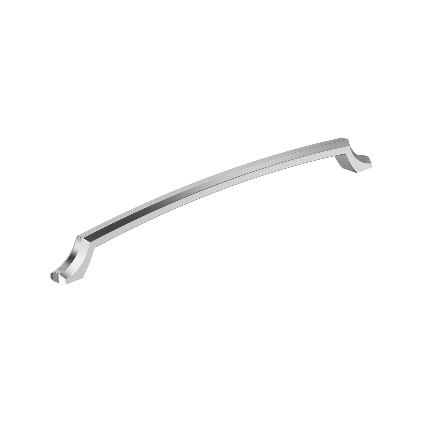 Amerock Bellamy Pull - 12-5/8 inch (320mm) CTC - Polished Chrome