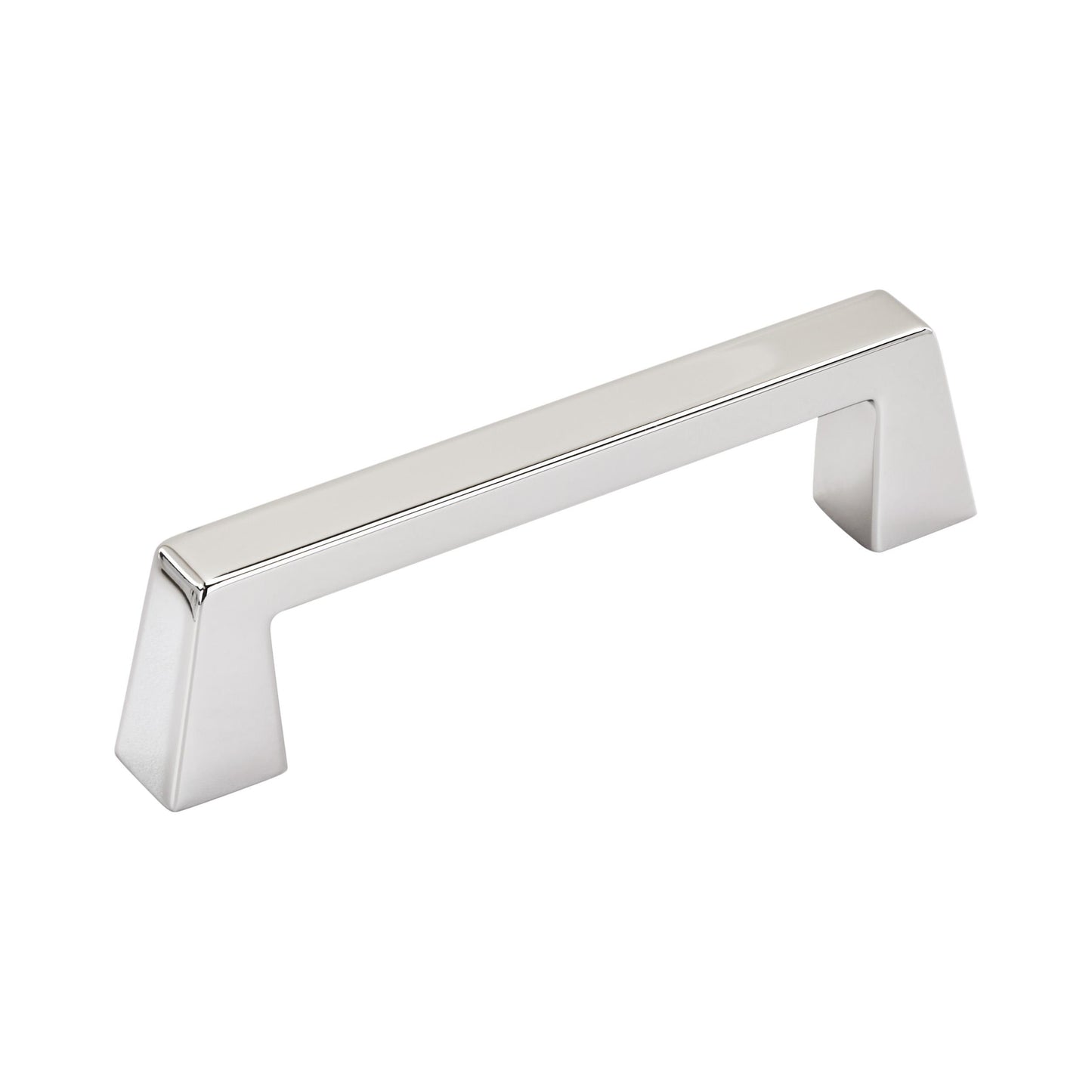 Amerock Blackrock Pull - 3-3/4 inch (96mm) CTC - Polished Chrome