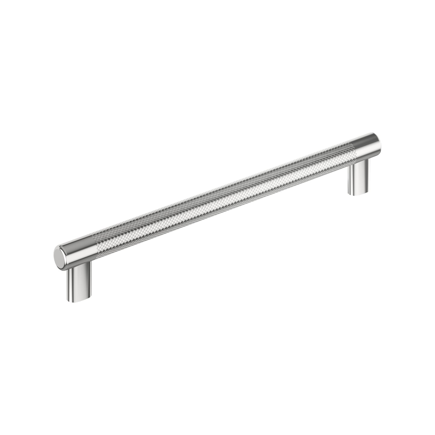 Amerock Bronx Pull - 10-1/16 inch (256mm) CTC - Polished Chrome