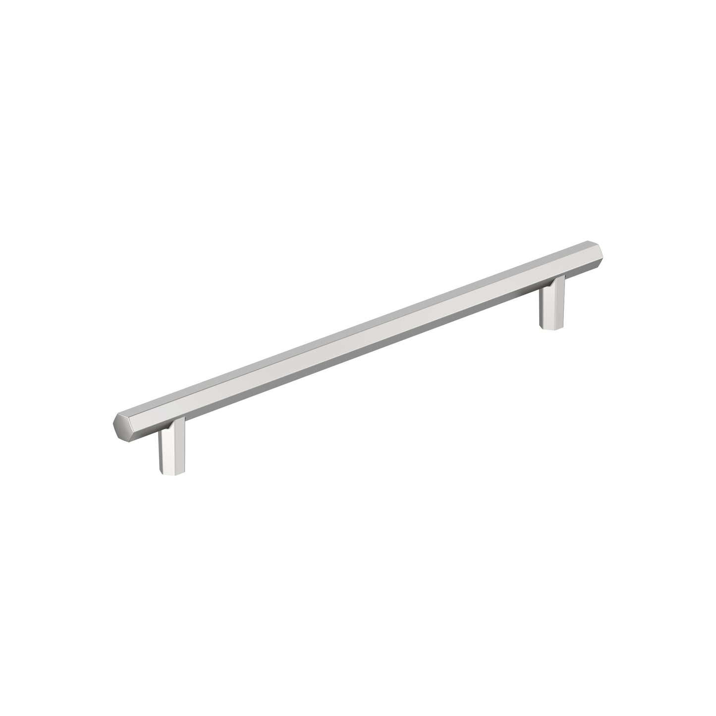Amerock Caliber Pull - 8-13/16 inch (224mm) CTC - Polished Chrome