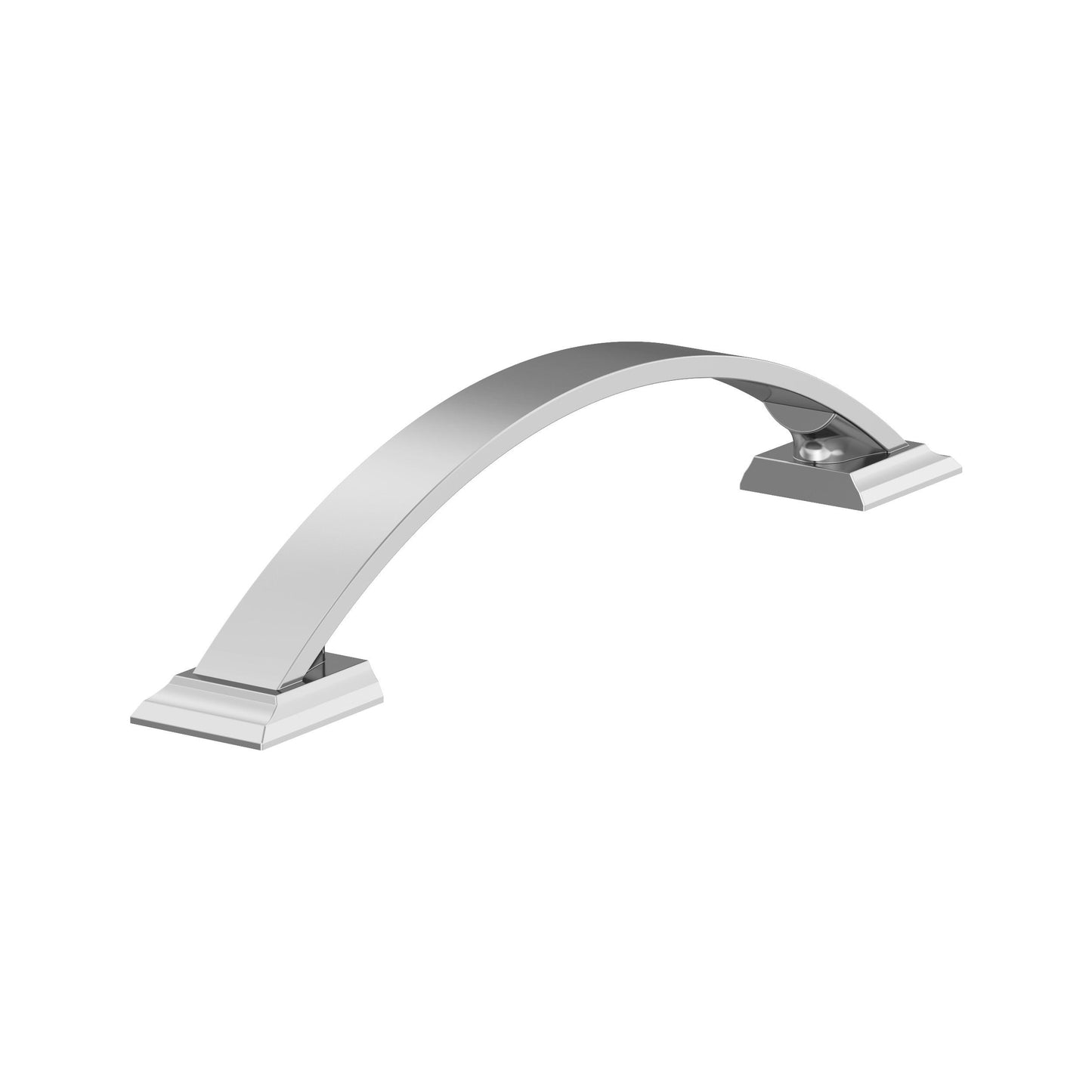 Amerock Candler Pull - 5-1/16 inch (128mm) CTC - Polished Chrome