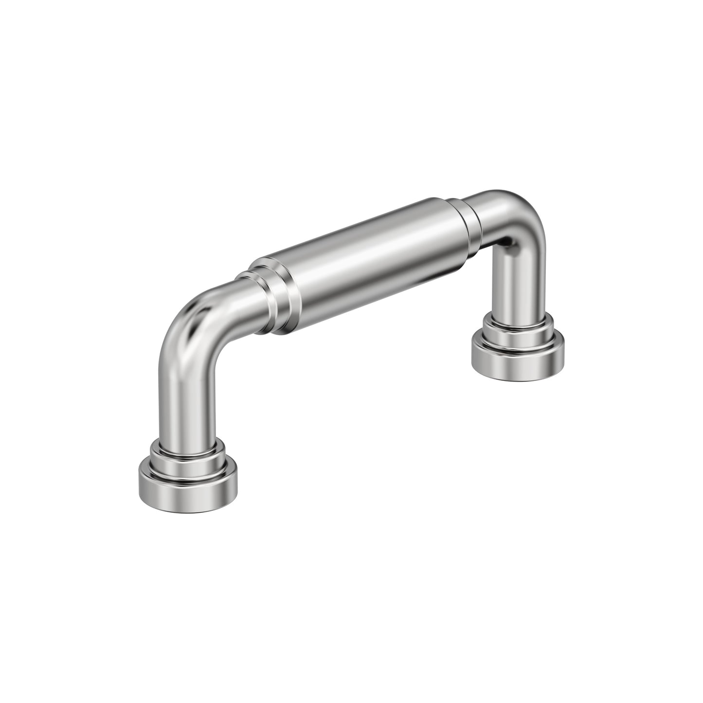 Amerock Coble Pull - 3 inch (76mm) CTC - Polished Chrome