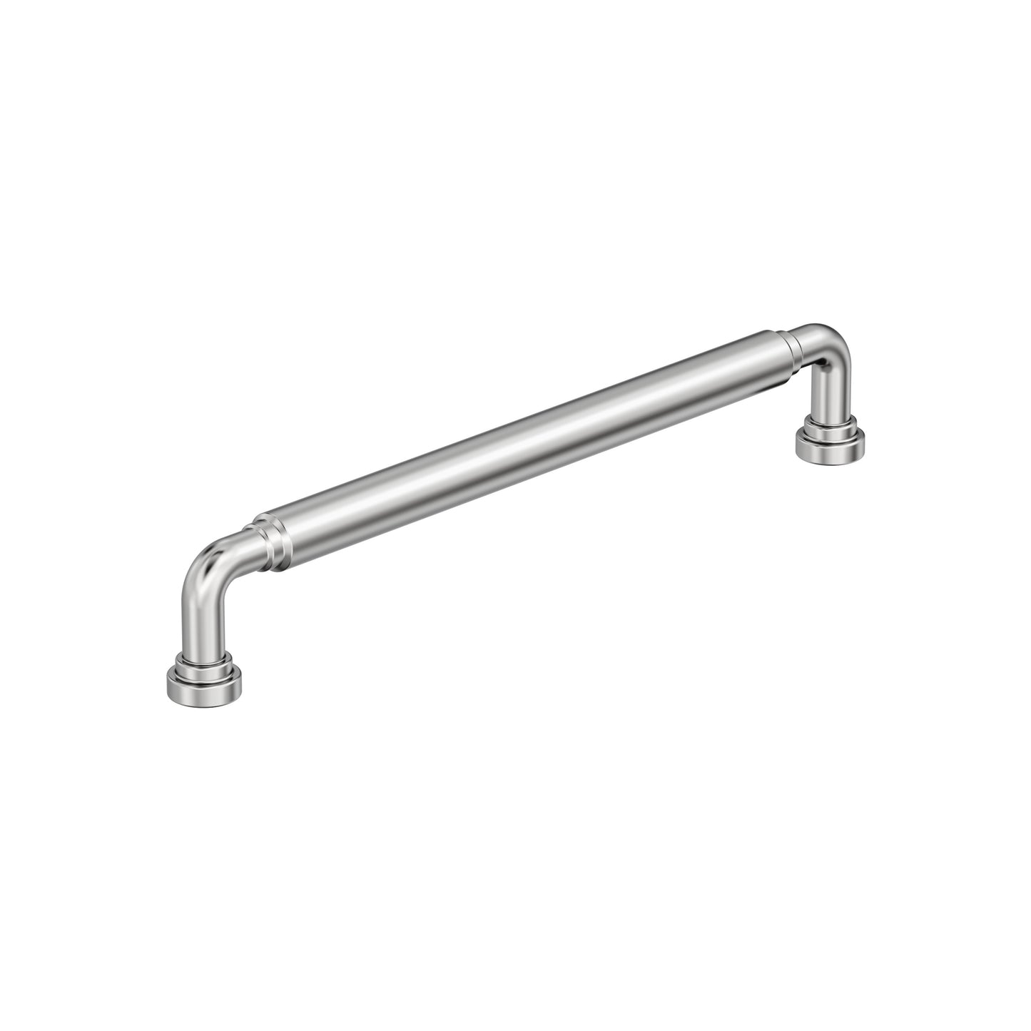 Amerock Coble Pull - 7-9/16 inch (192mm) CTC - Polished Chrome