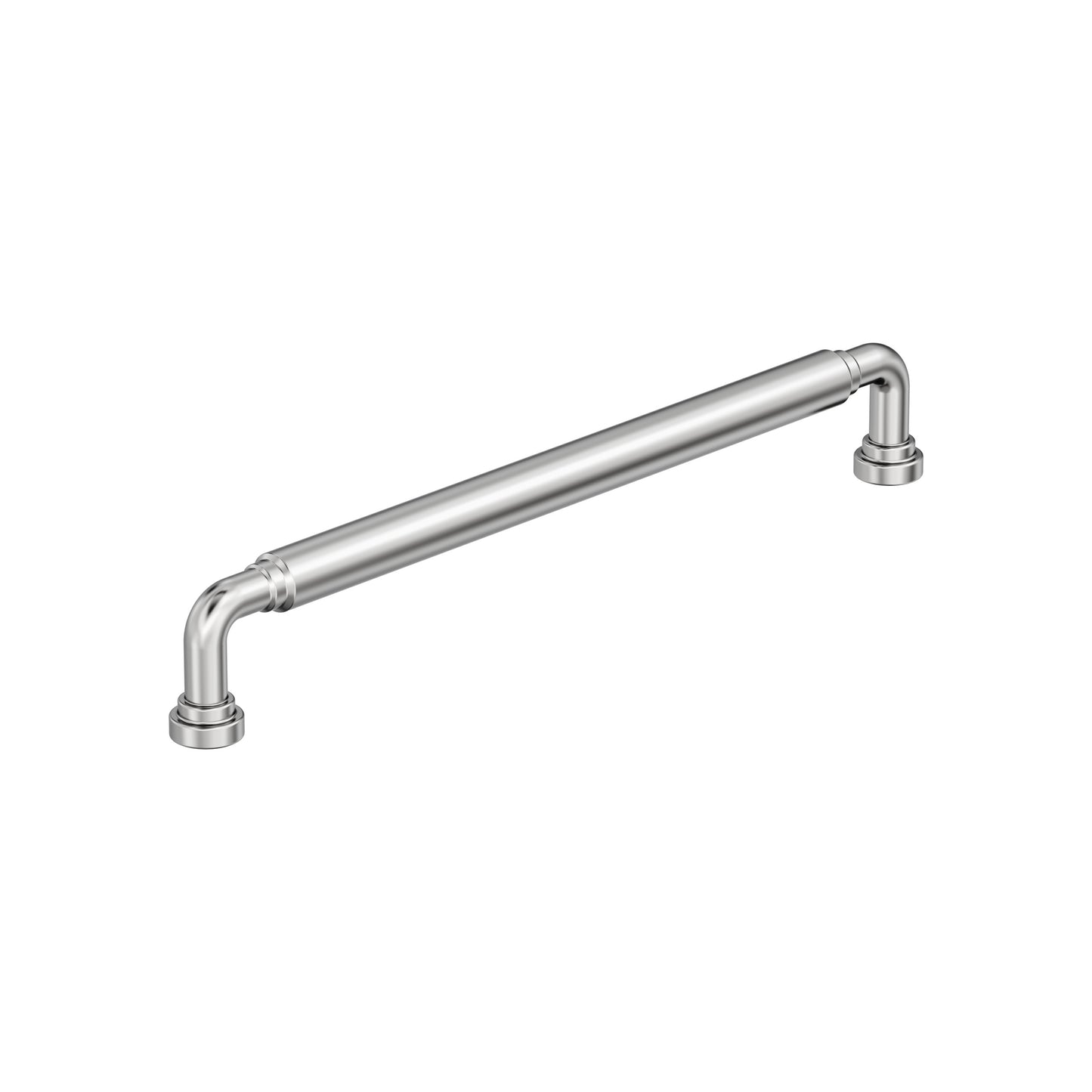 Amerock Coble Pull - 8-13/16 inch (224mm) CTC - Polished Chrome