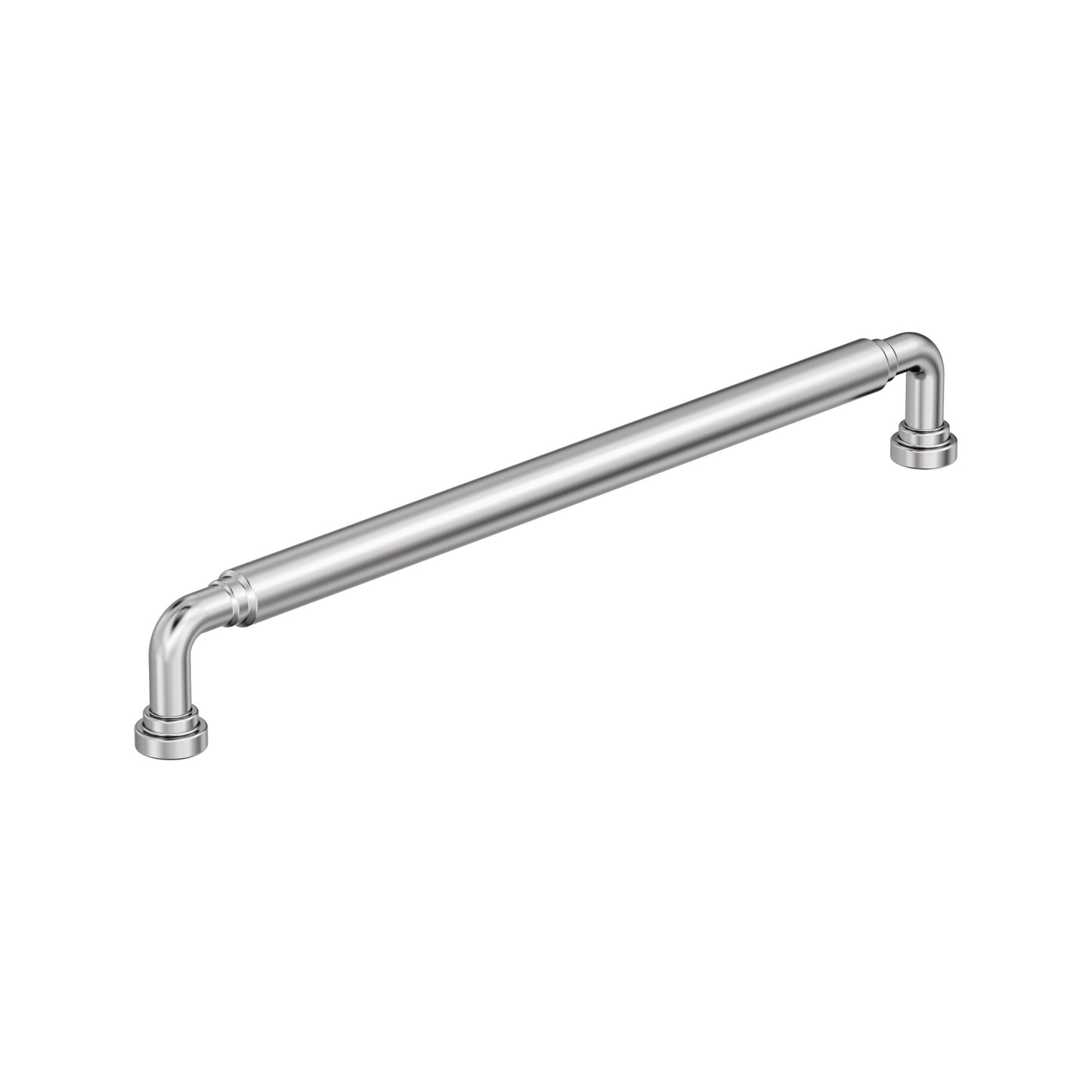 Amerock Coble Pull - 10-1/16 inch (256mm) CTC - Polished Chrome