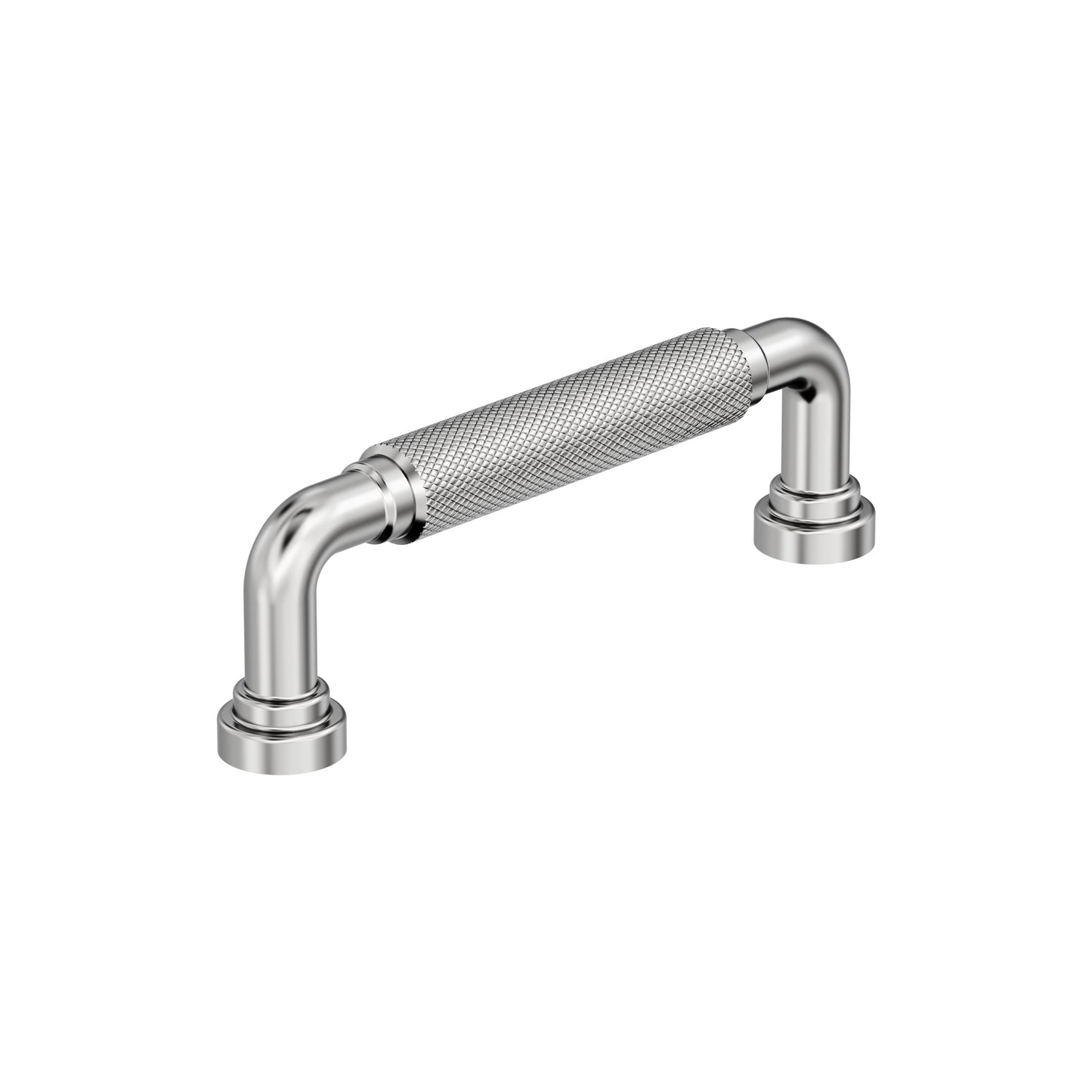 Amerock Collet Pull - 3-3/4 inch (96mm) CTC - Polished Chrome