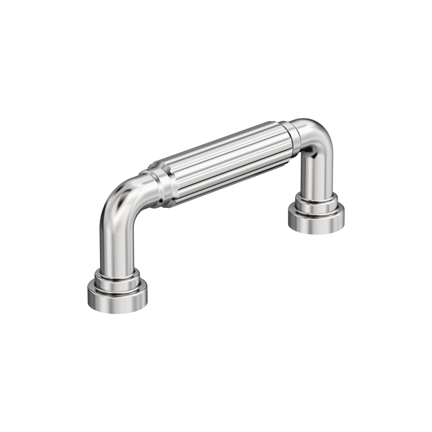 Amerock Cowrie Pull - 3 inch (76mm) CTC - Polished Chrome