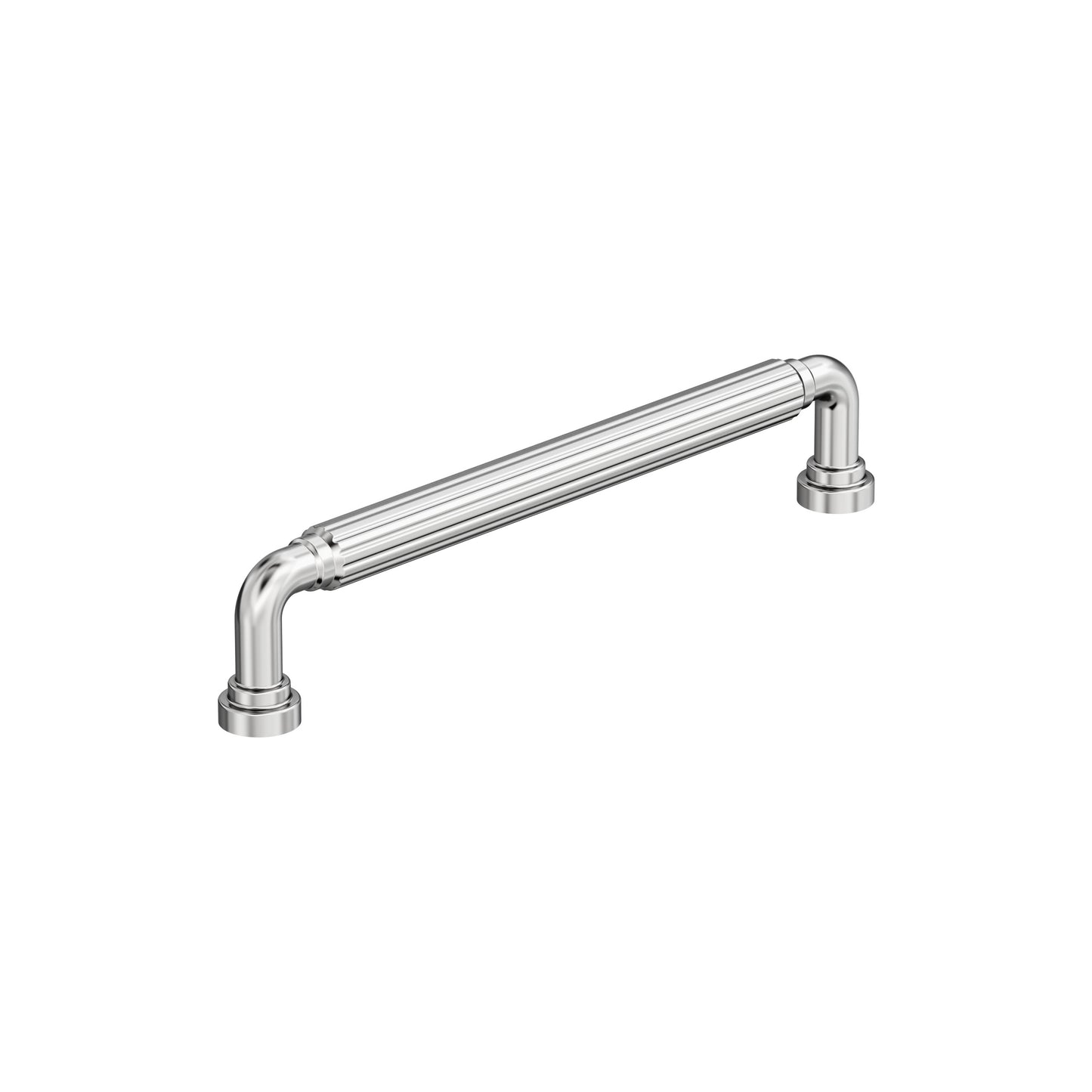 Amerock Cowrie Pull - 6-5/16 inch (160mm) CTC - Polished Chrome