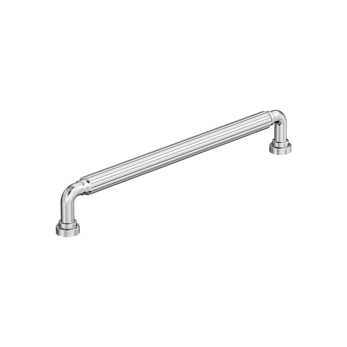Amerock Cowrie Pull - 8-13/16 inch (224mm) CTC - Polished Chrome