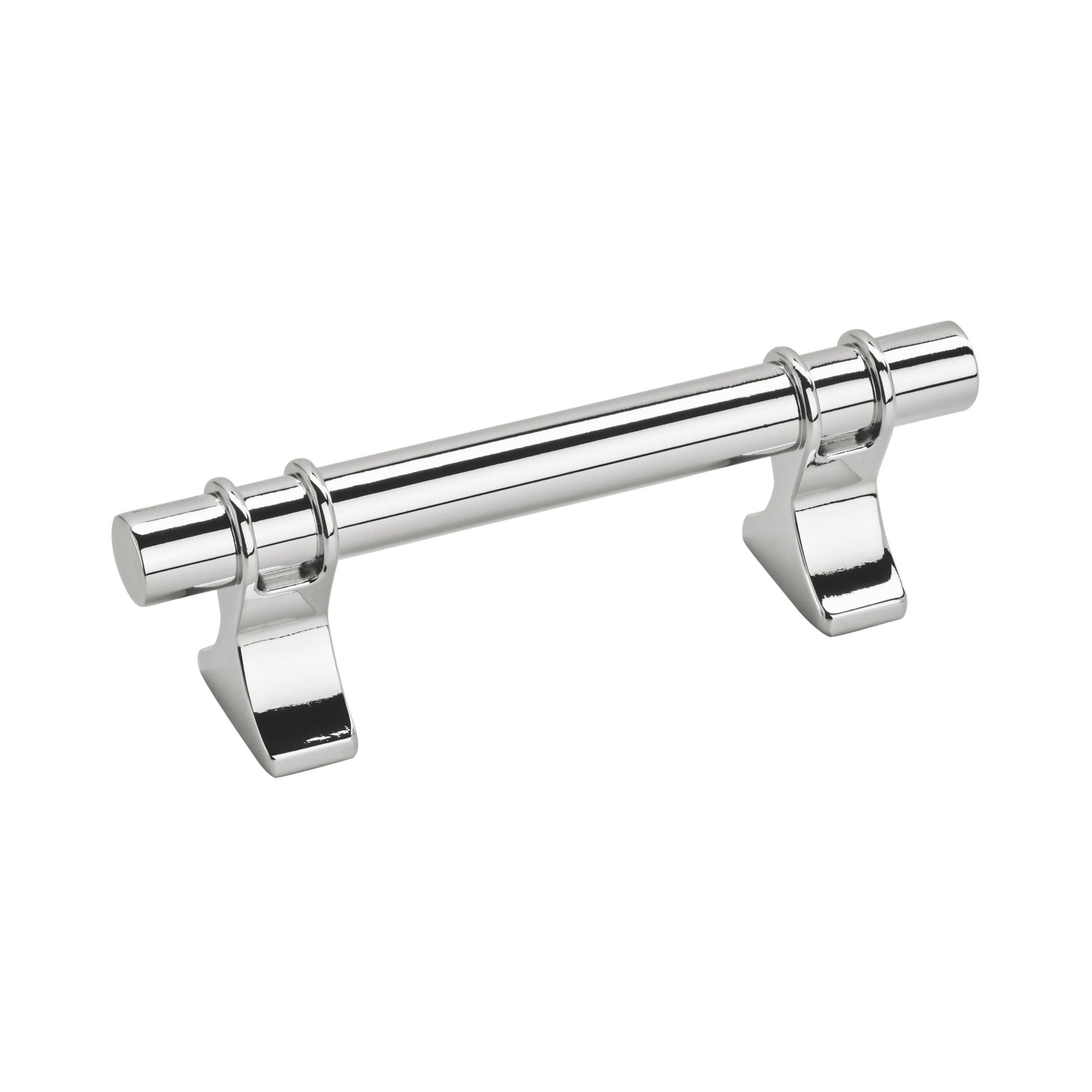Amerock Davenport Pull - 3 inch (76mm) CTC - Polished Chrome