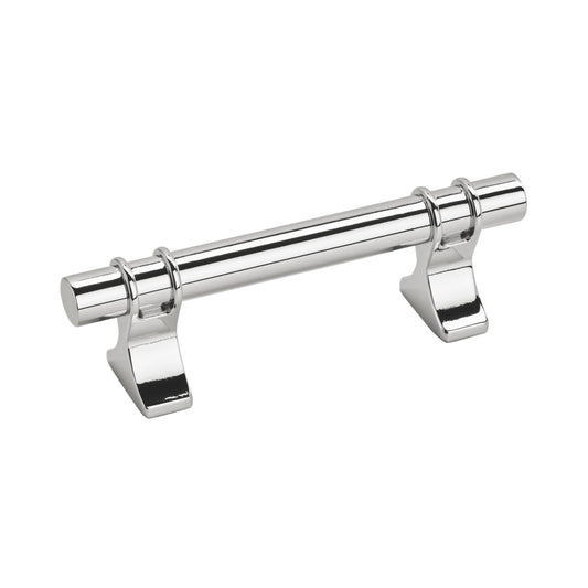 Amerock Davenport Pull - 3 inch (76mm) CTC - Polished Chrome