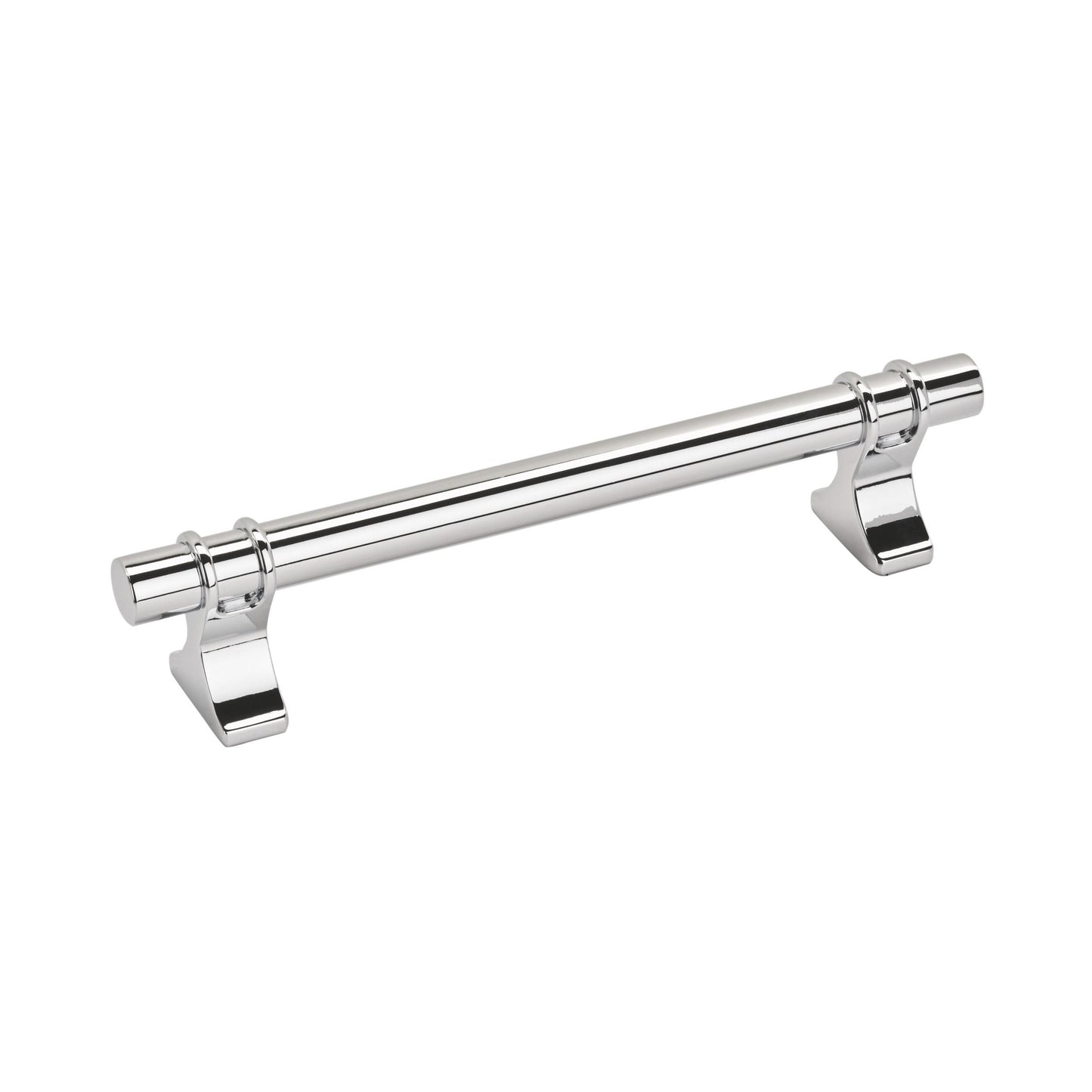 Amerock Davenport Pull - 5-1/16 inch (128mm) CTC - Polished Chrome